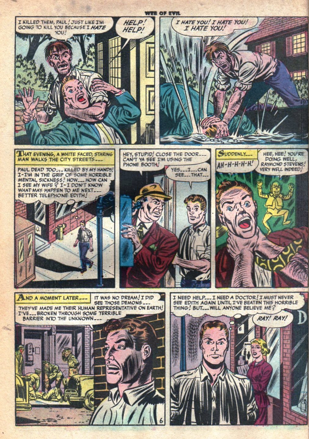 Read online Web of Evil comic -  Issue #13 - 8