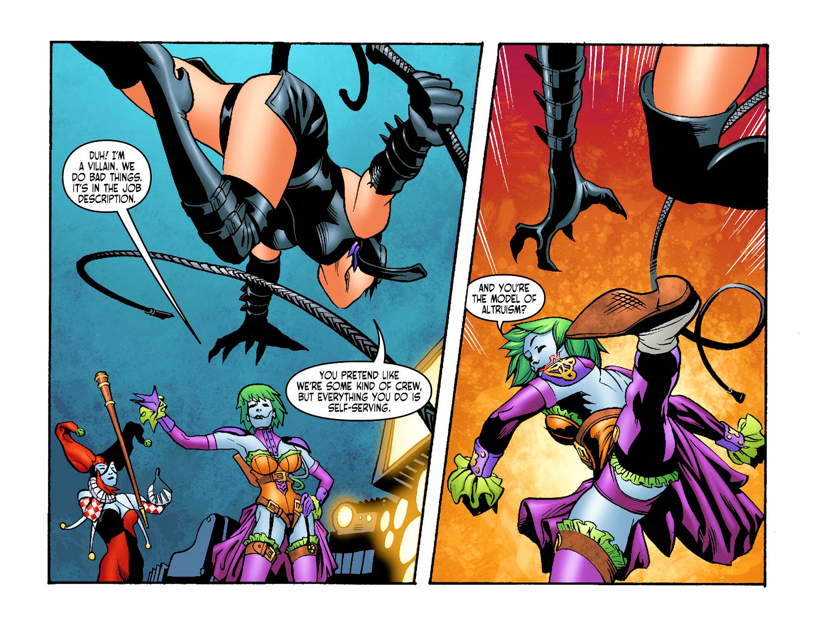 Read online Ame-Comi: Duela Dent comic -  Issue #2 - 14