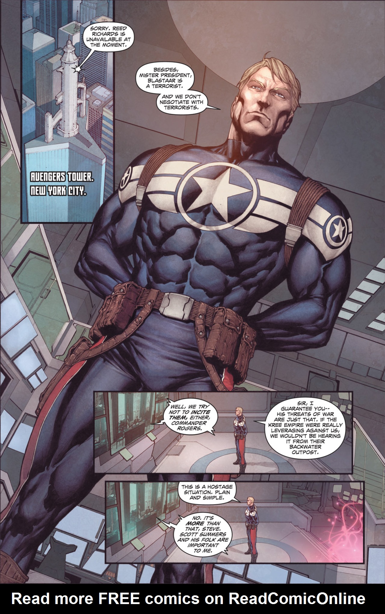 Read online X-Men/Steve Rogers: Escape From the Negative Zone comic -  Issue # TPB - 44