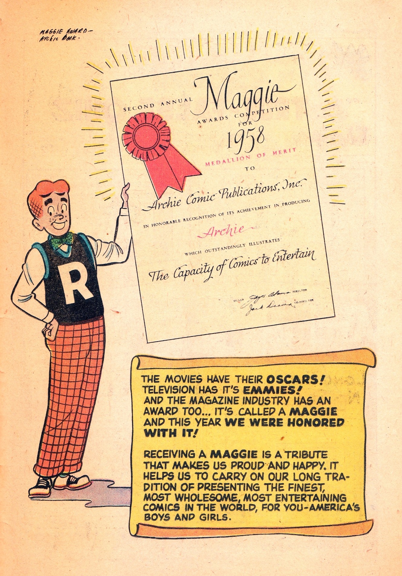 Read online Archie's Joke Book Magazine comic -  Issue #39 - 31