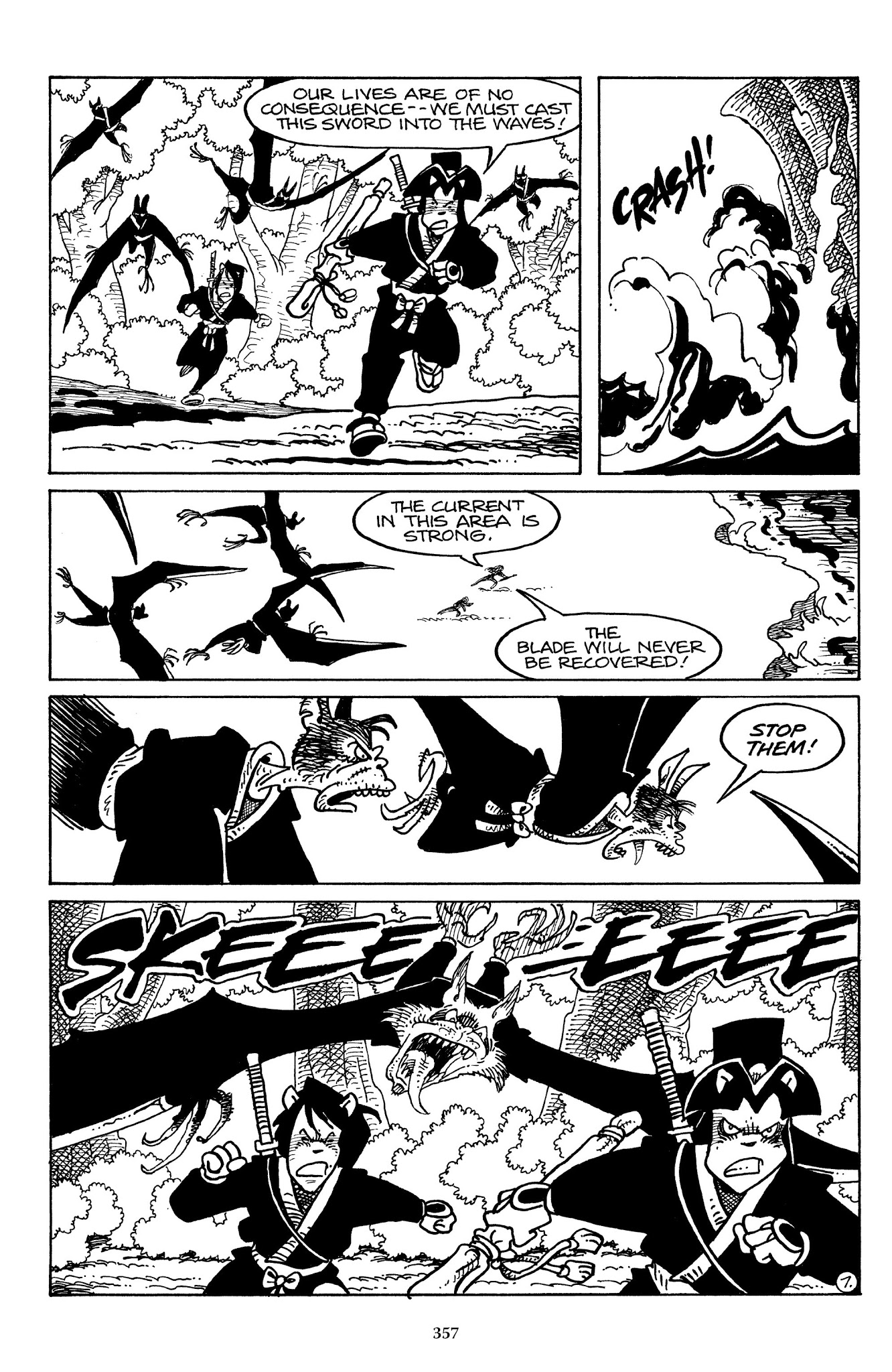 Read online The Usagi Yojimbo Saga comic -  Issue # TPB 3 - 353