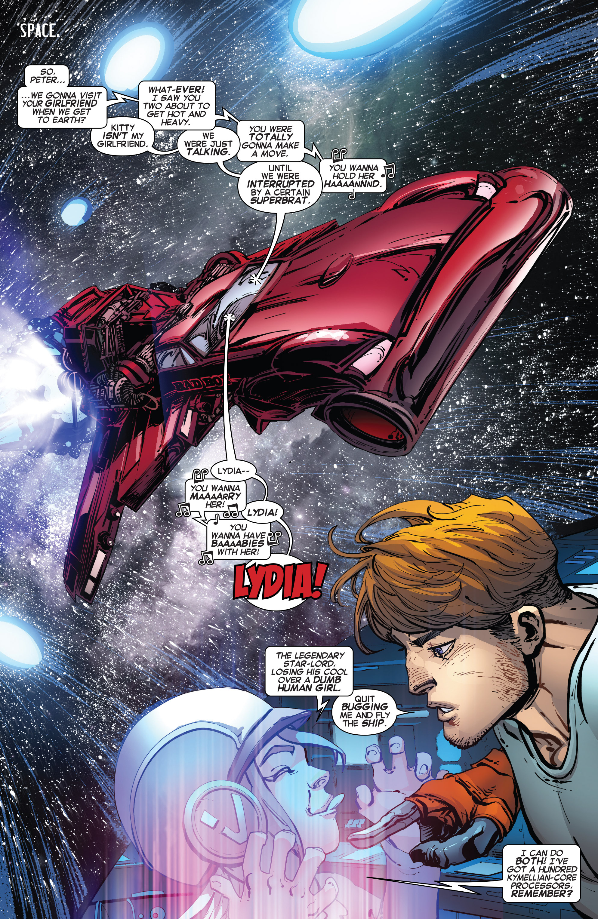 Read online Legendary Star-Lord comic -  Issue #4 - 2