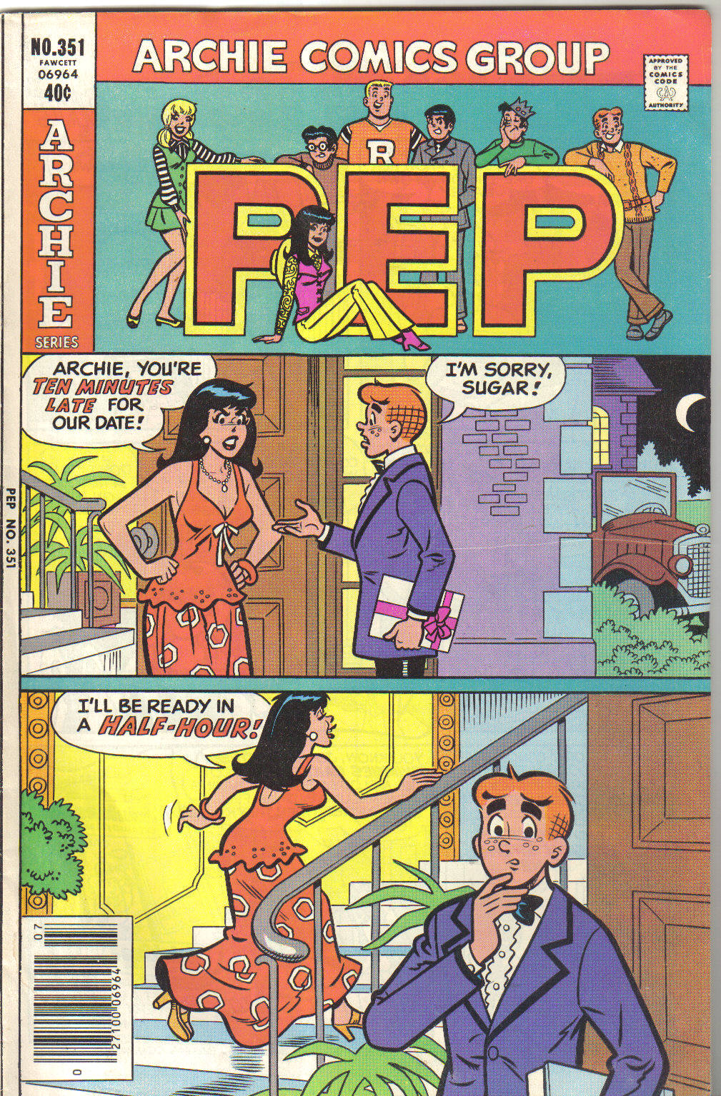 Read online Pep Comics comic -  Issue #351 - 1