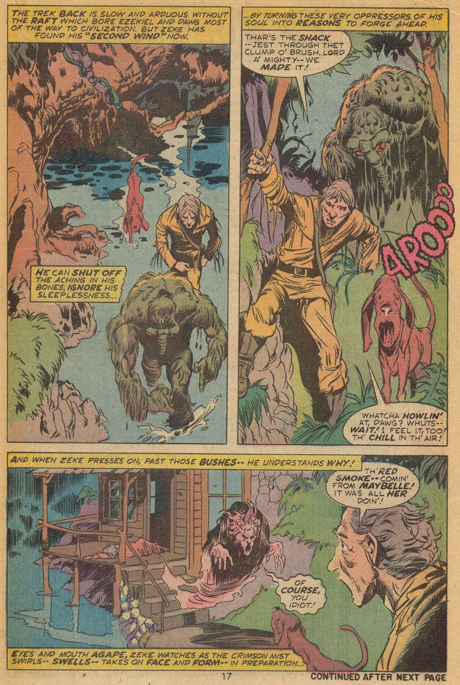 Read online Man-Thing (1974) comic -  Issue #10 - 12