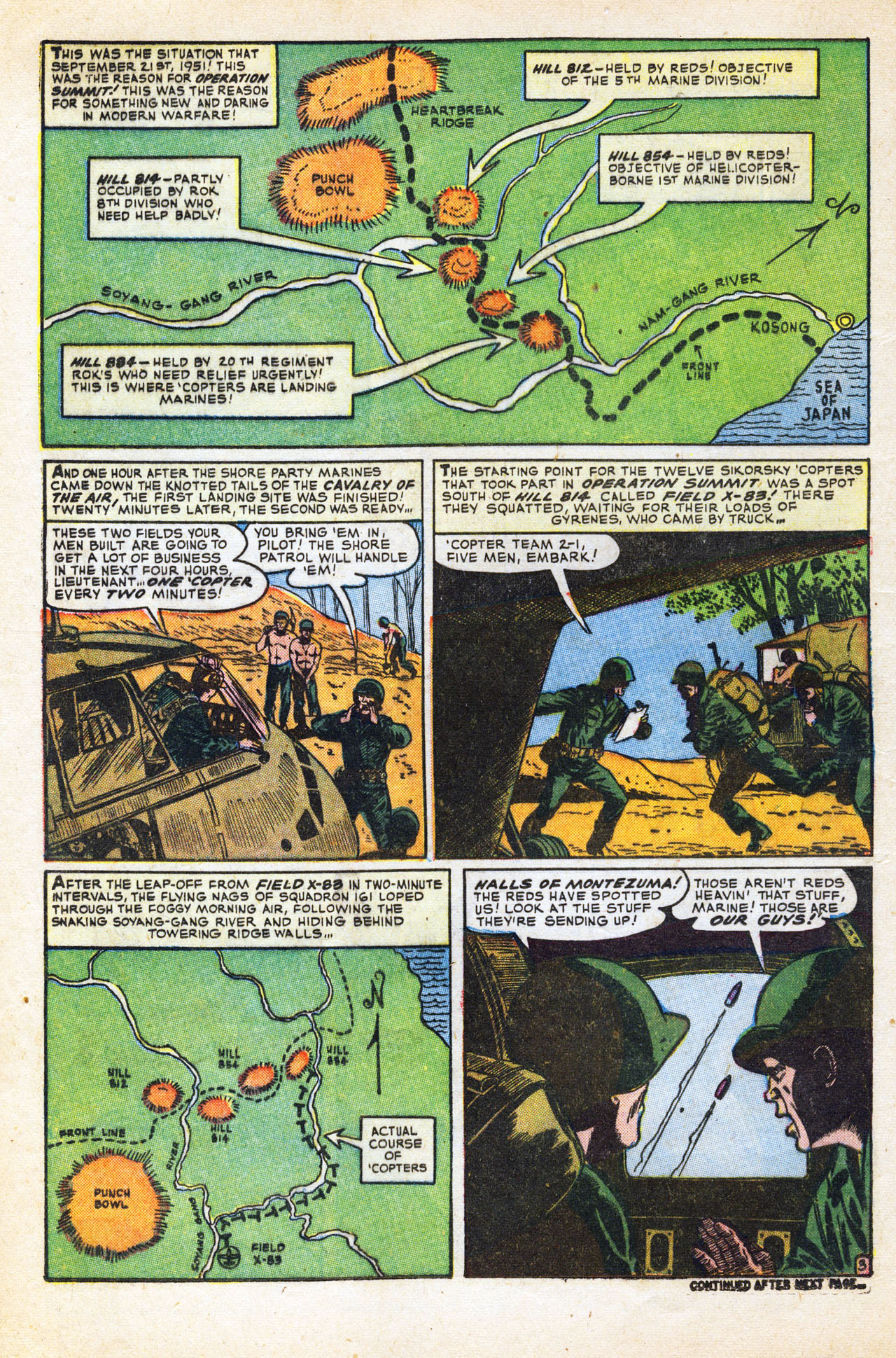 Read online Marines in Battle comic -  Issue #8 - 12