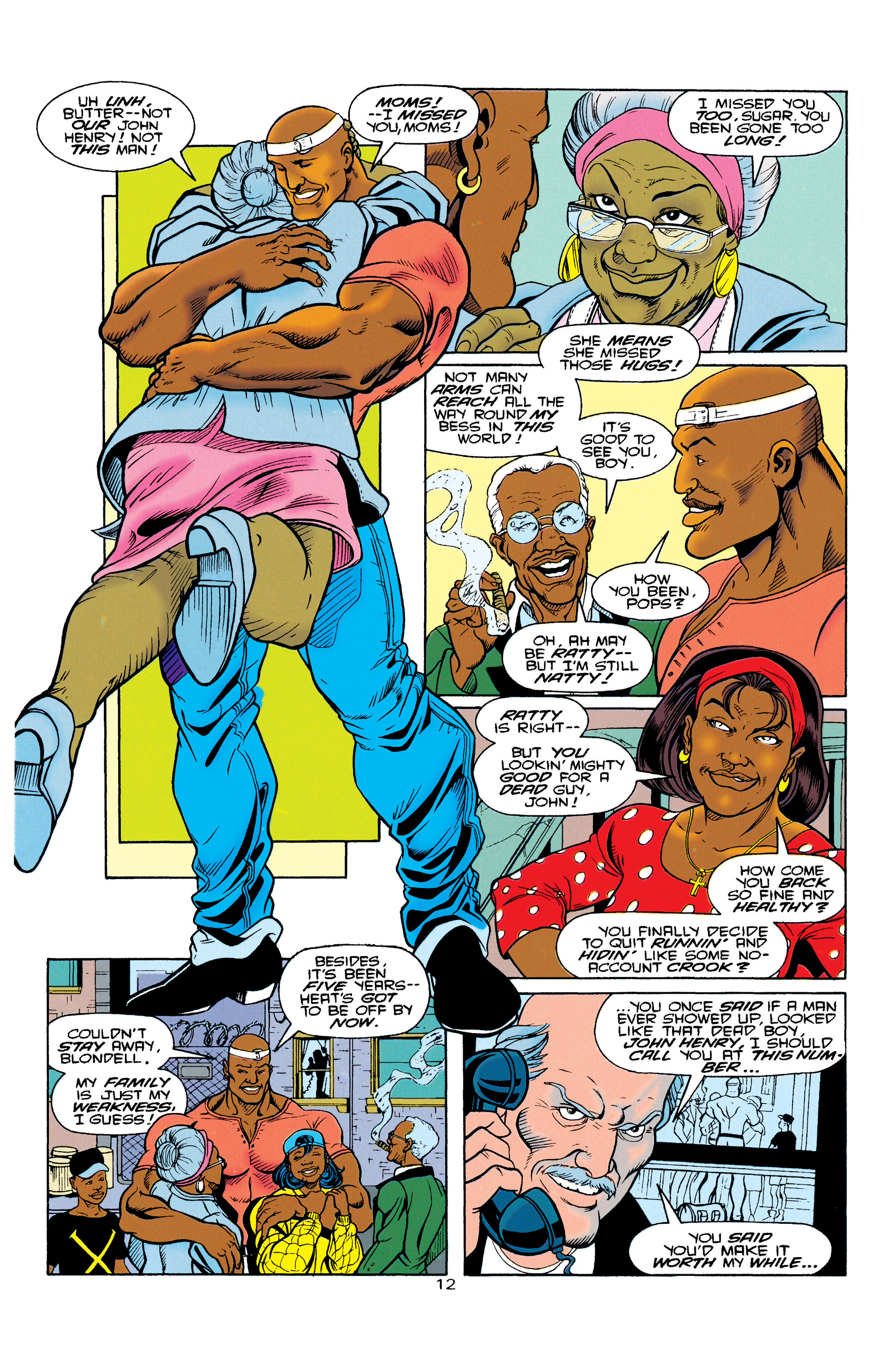 Read online Steel (1994) comic -  Issue #1 - 12