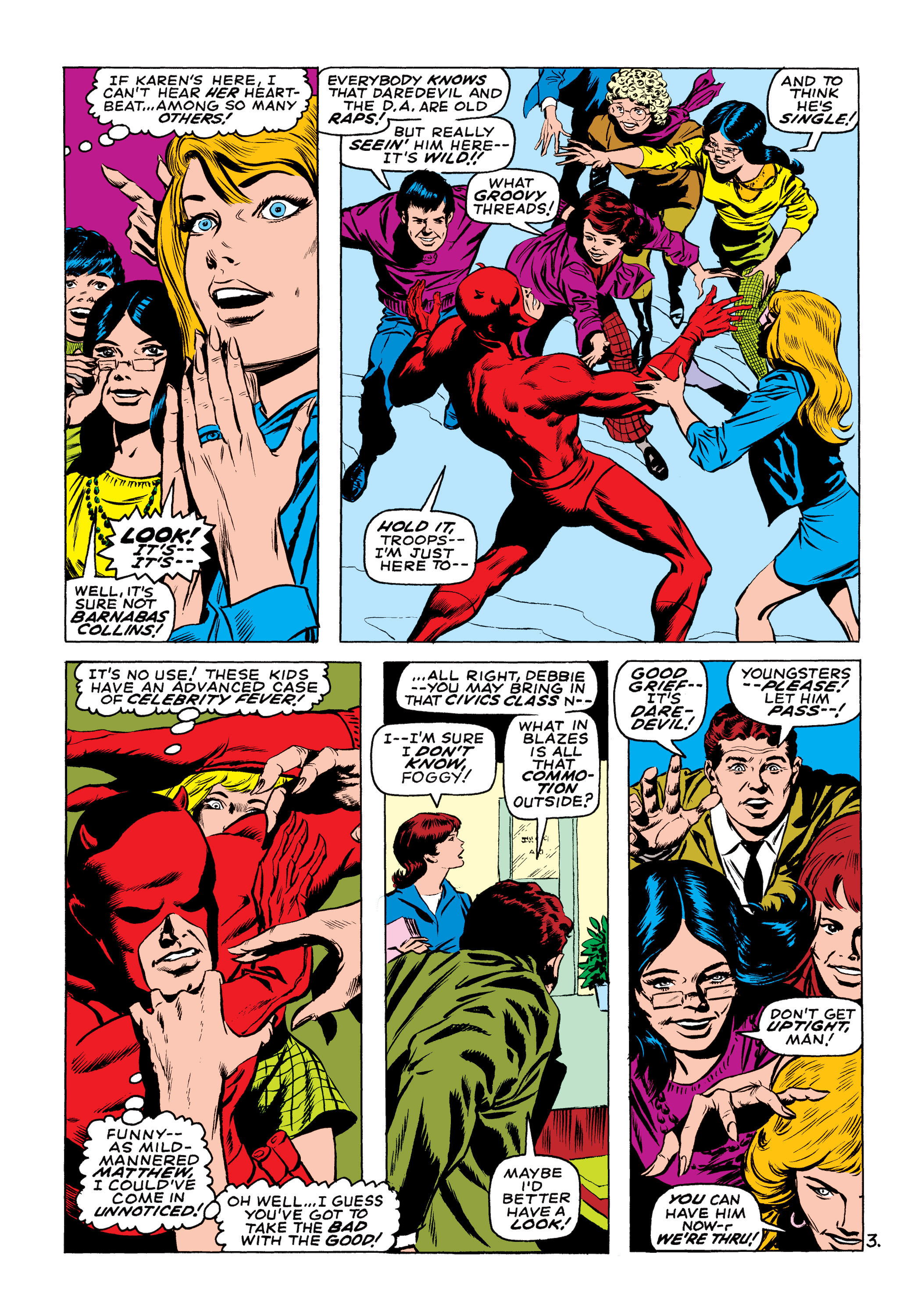 Read online Marvel Masterworks: Daredevil comic -  Issue # TPB 6 (Part 1) - 51
