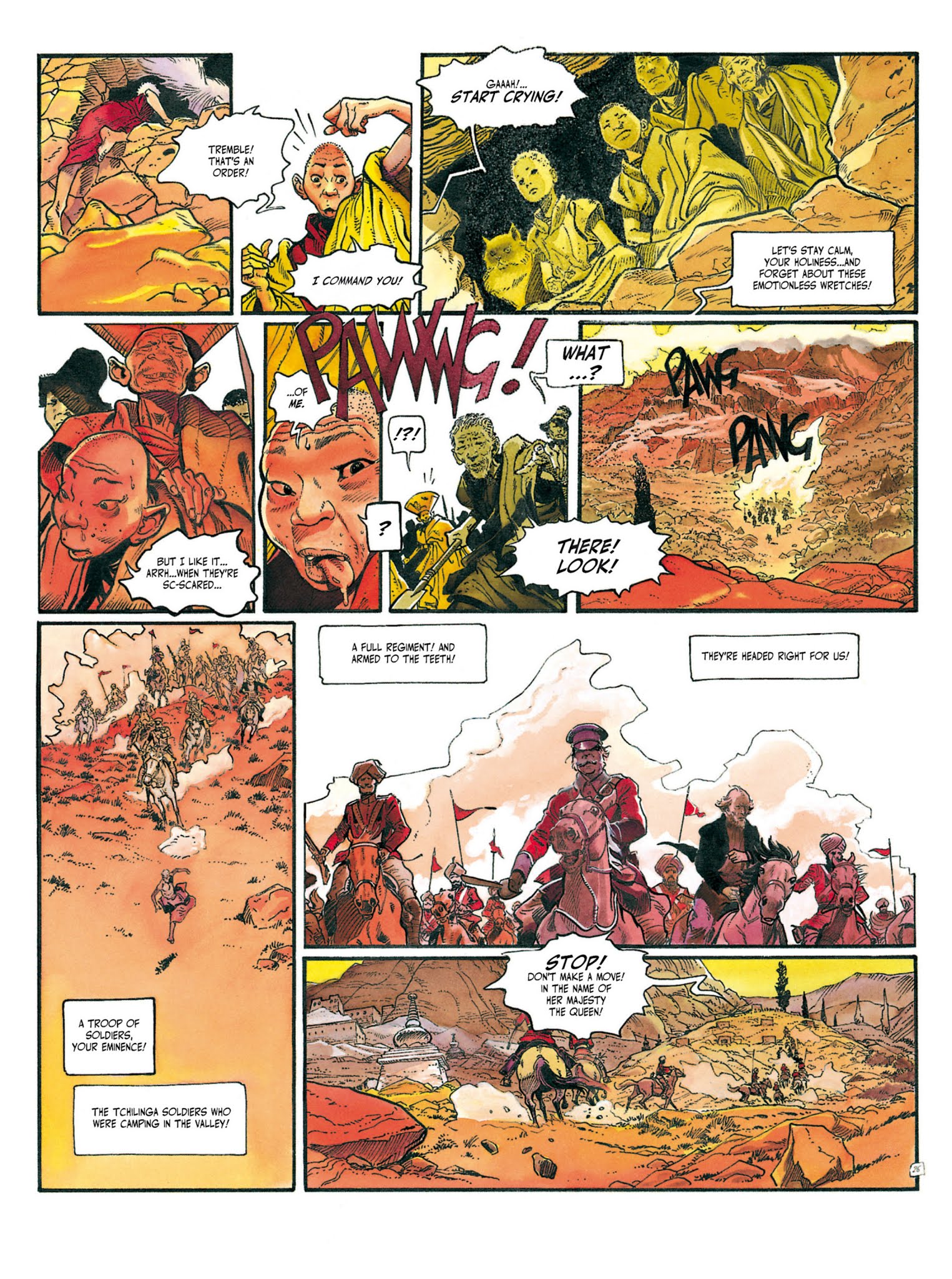 Read online The White Lama comic -  Issue #4 - 30