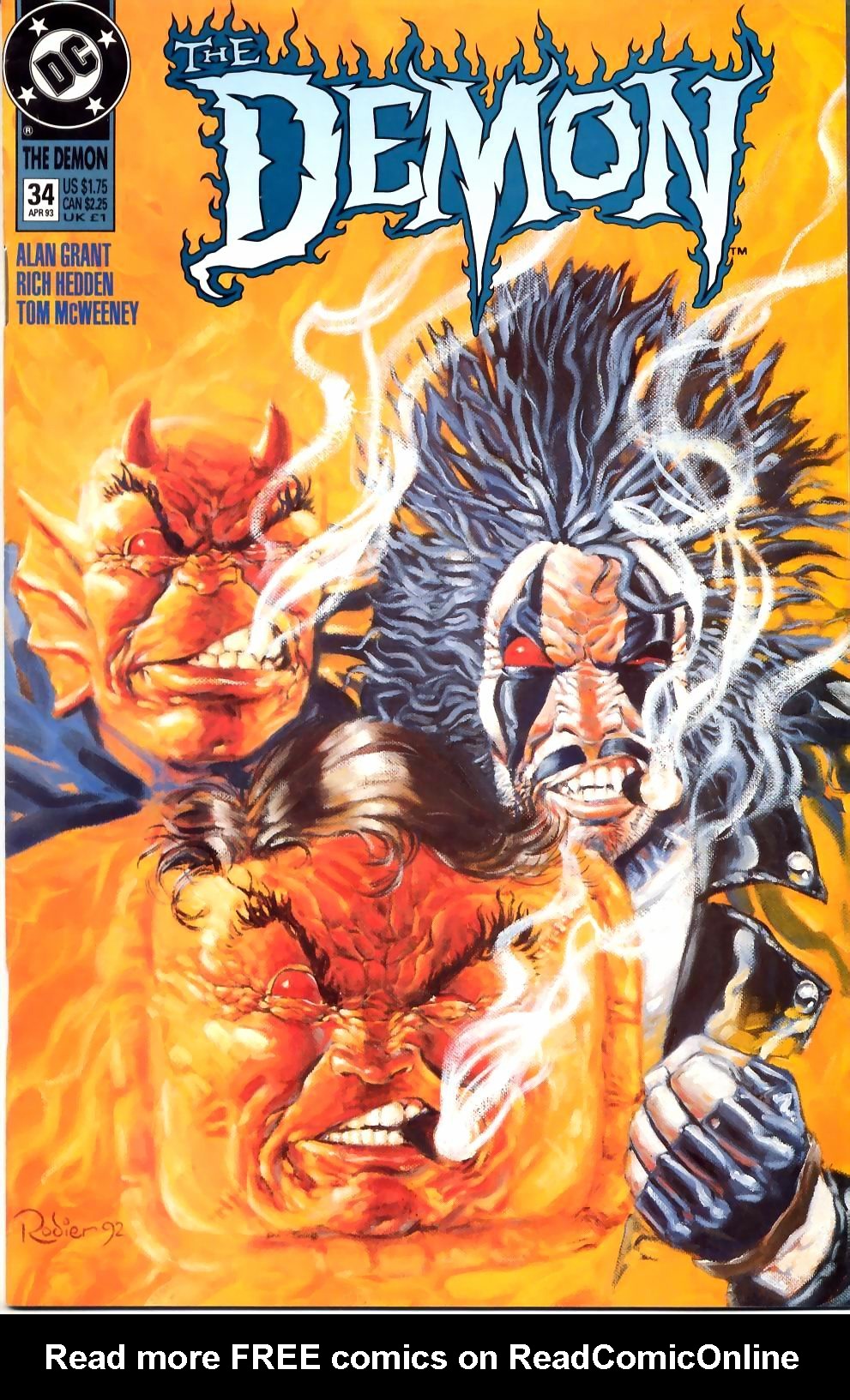 Read online The Demon (1990) comic -  Issue #34 - 1