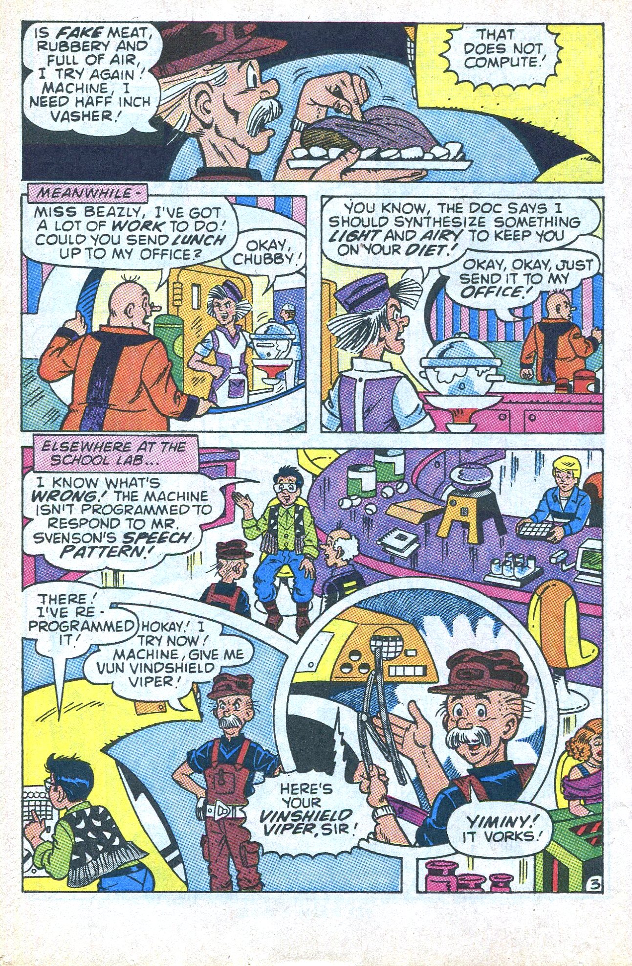 Read online Archie 3000! (1989) comic -  Issue #2 - 22