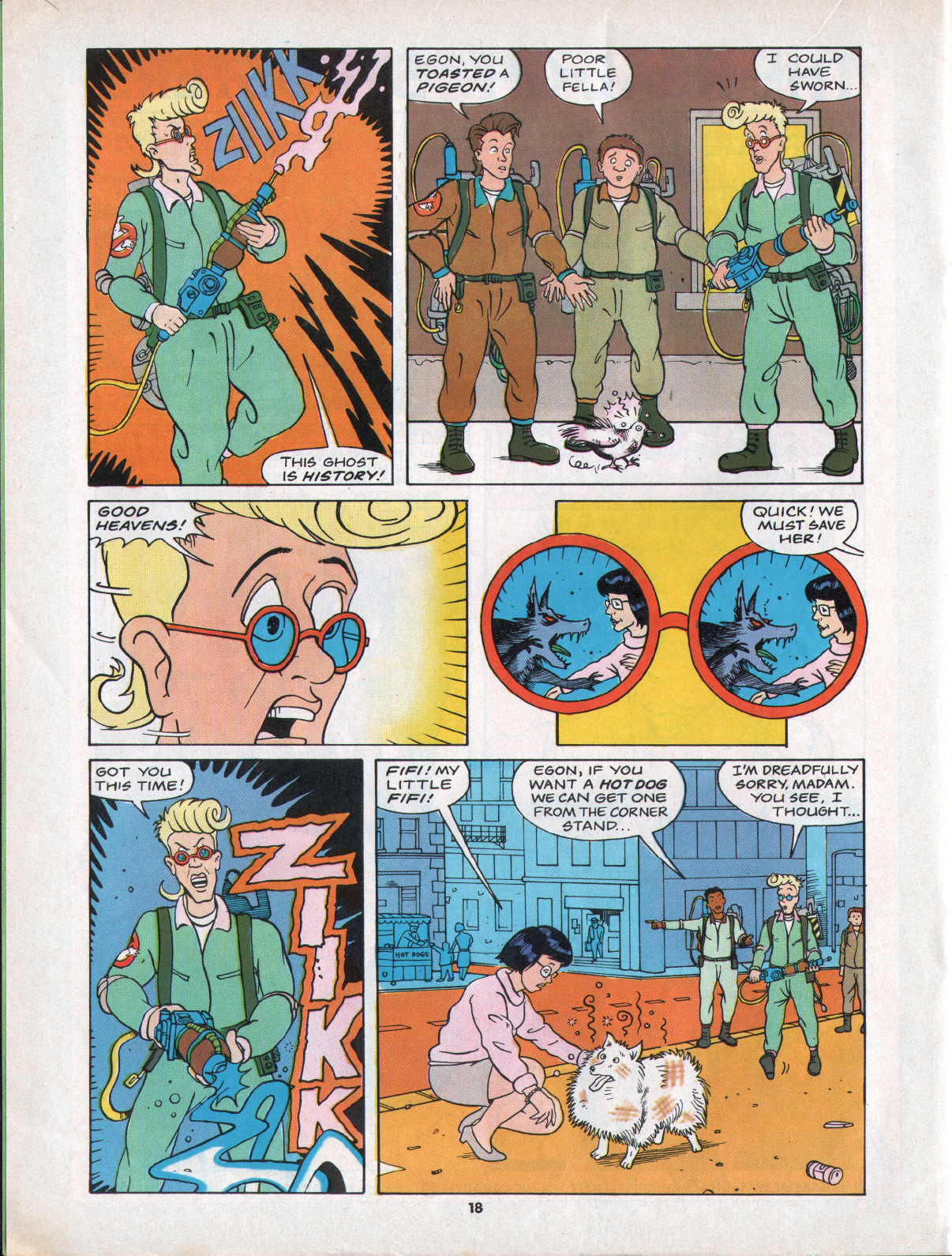 Read online The Real Ghostbusters comic -  Issue #52 - 18