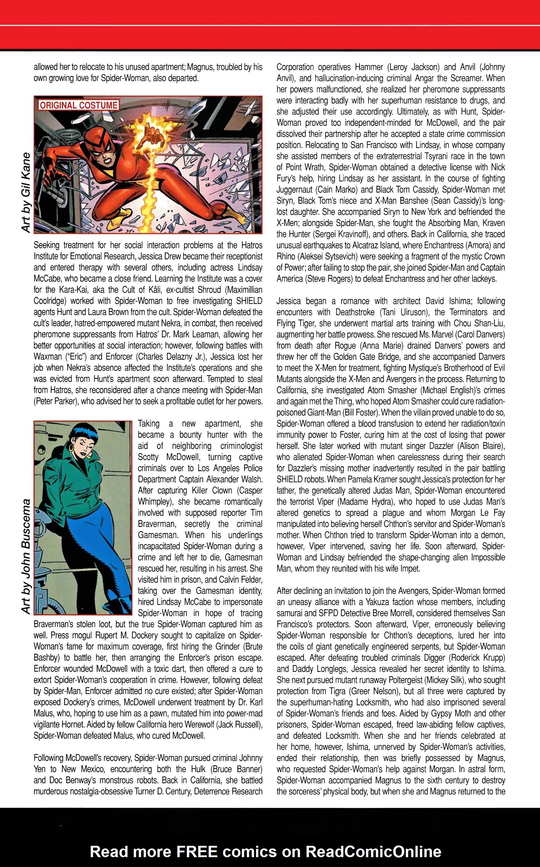 Read online Official Handbook of the Marvel Universe A to Z comic -  Issue # TPB 11 (Part 1) - 42
