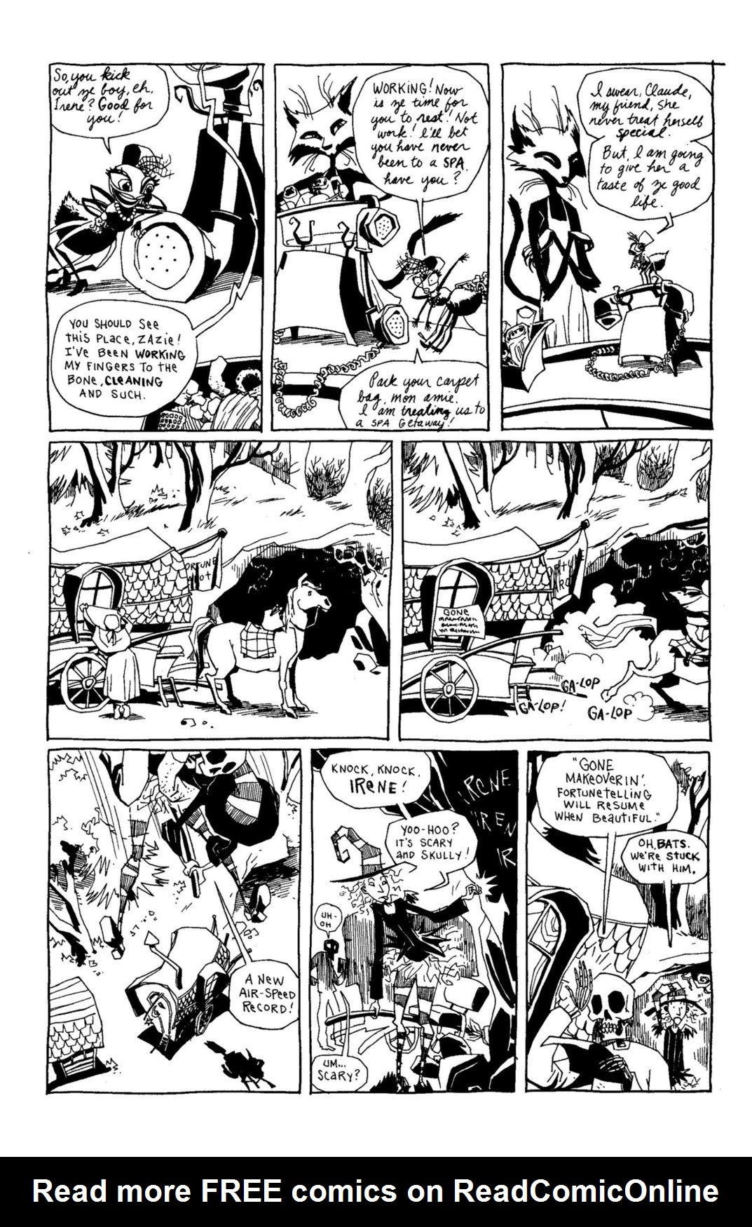 Read online Scary Godmother Comic Book Stories comic -  Issue # TPB - 106