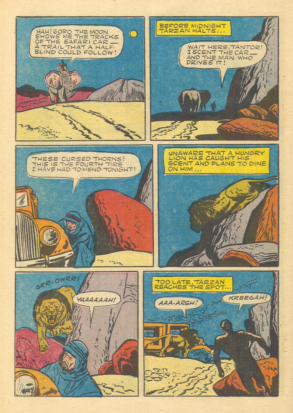 Read online Tarzan (1948) comic -  Issue #39 - 38