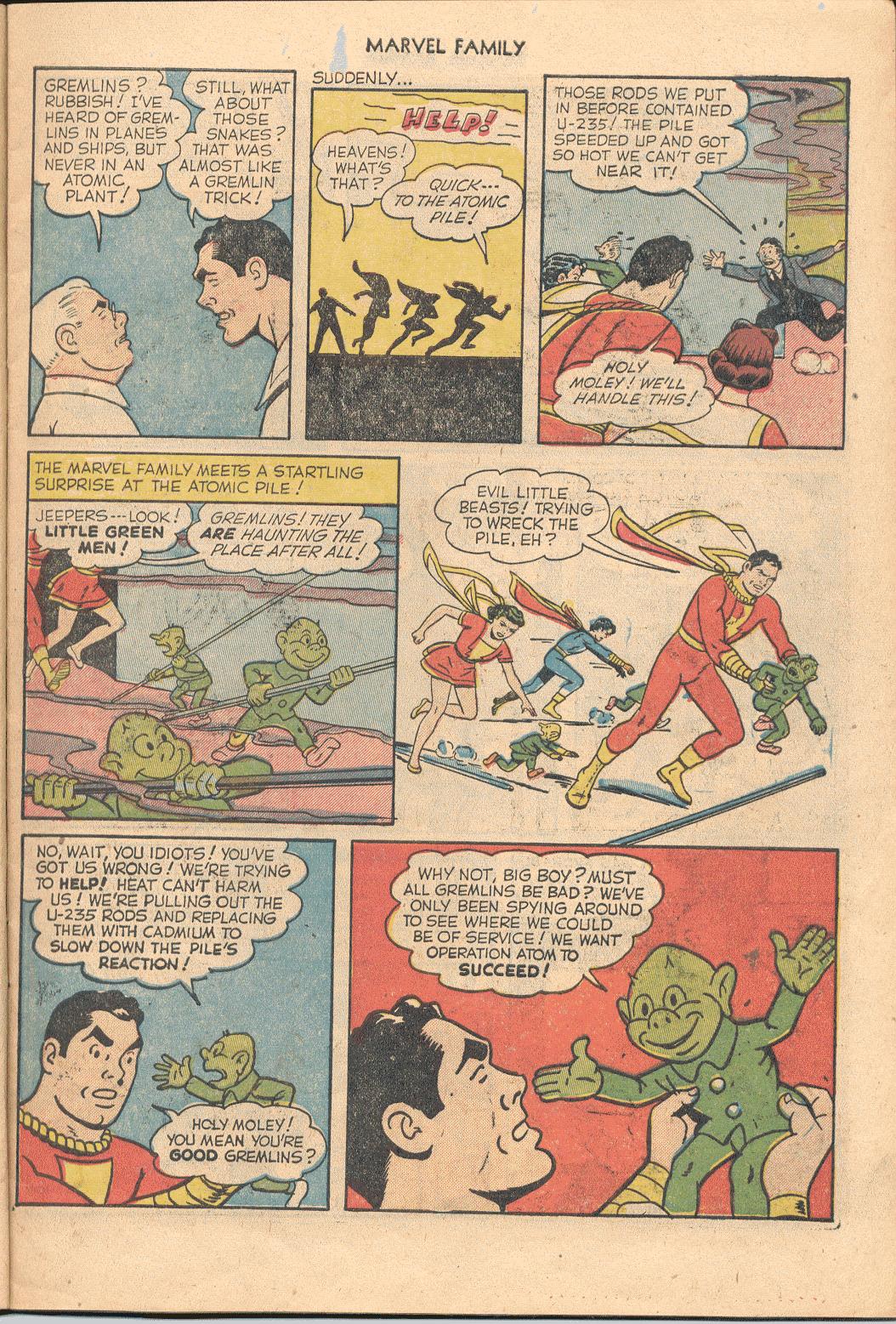 Read online The Marvel Family comic -  Issue #76 - 7