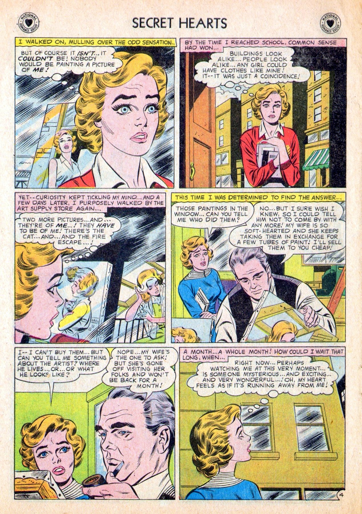 Read online Secret Hearts comic -  Issue #53 - 6