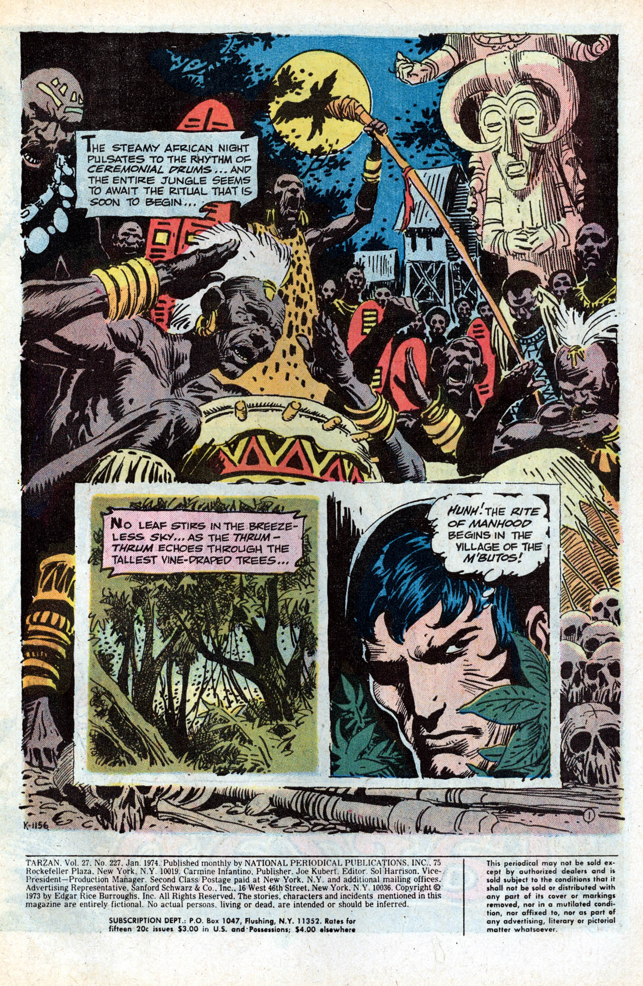 Read online Tarzan (1972) comic -  Issue #227 - 3