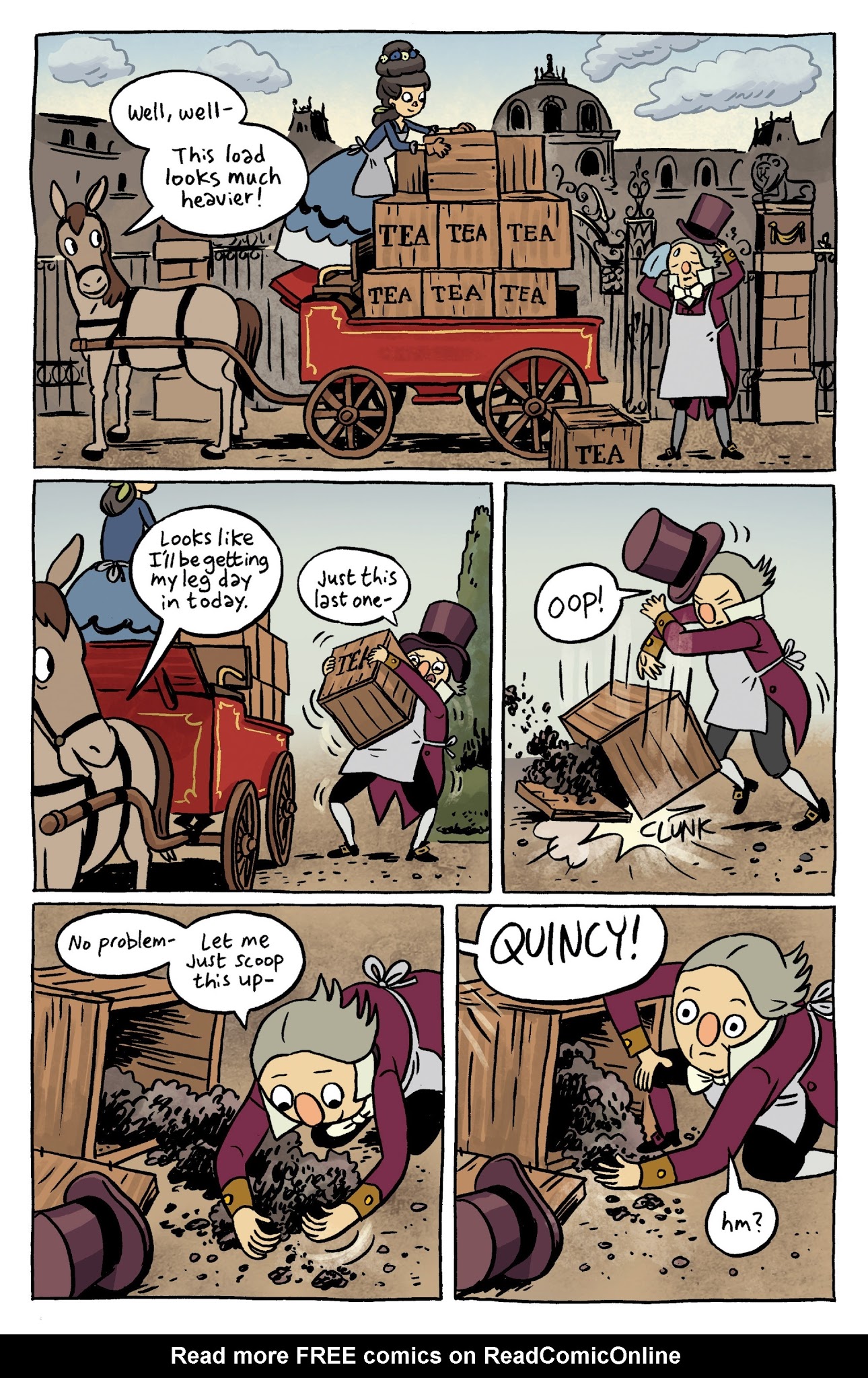 Read online Over the Garden Wall (2016) comic -  Issue #20 - 23