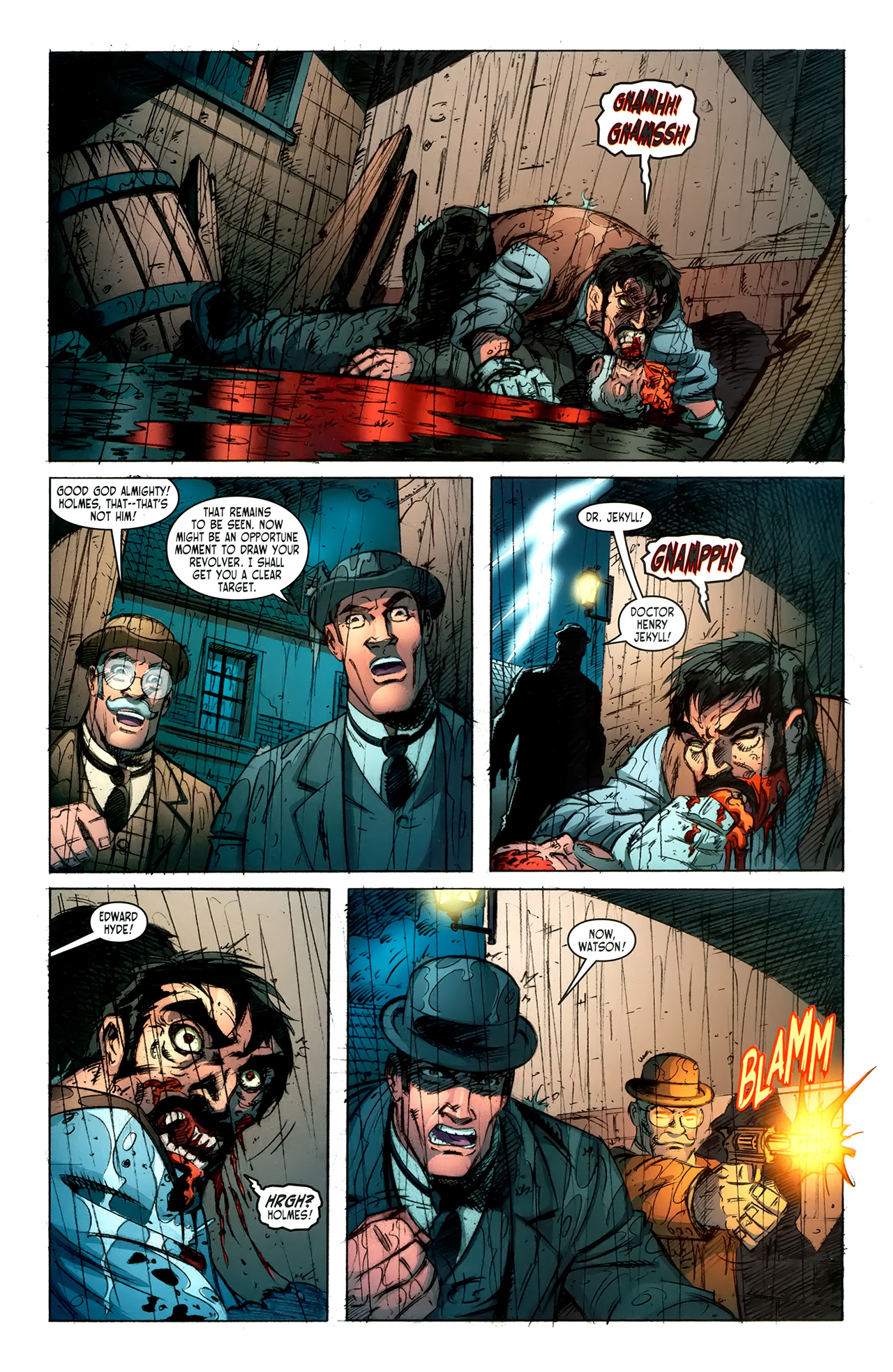 Read online Victorian Undead: Sherlock Holmes vs. Jekyll and Hyde comic -  Issue # Full - 26
