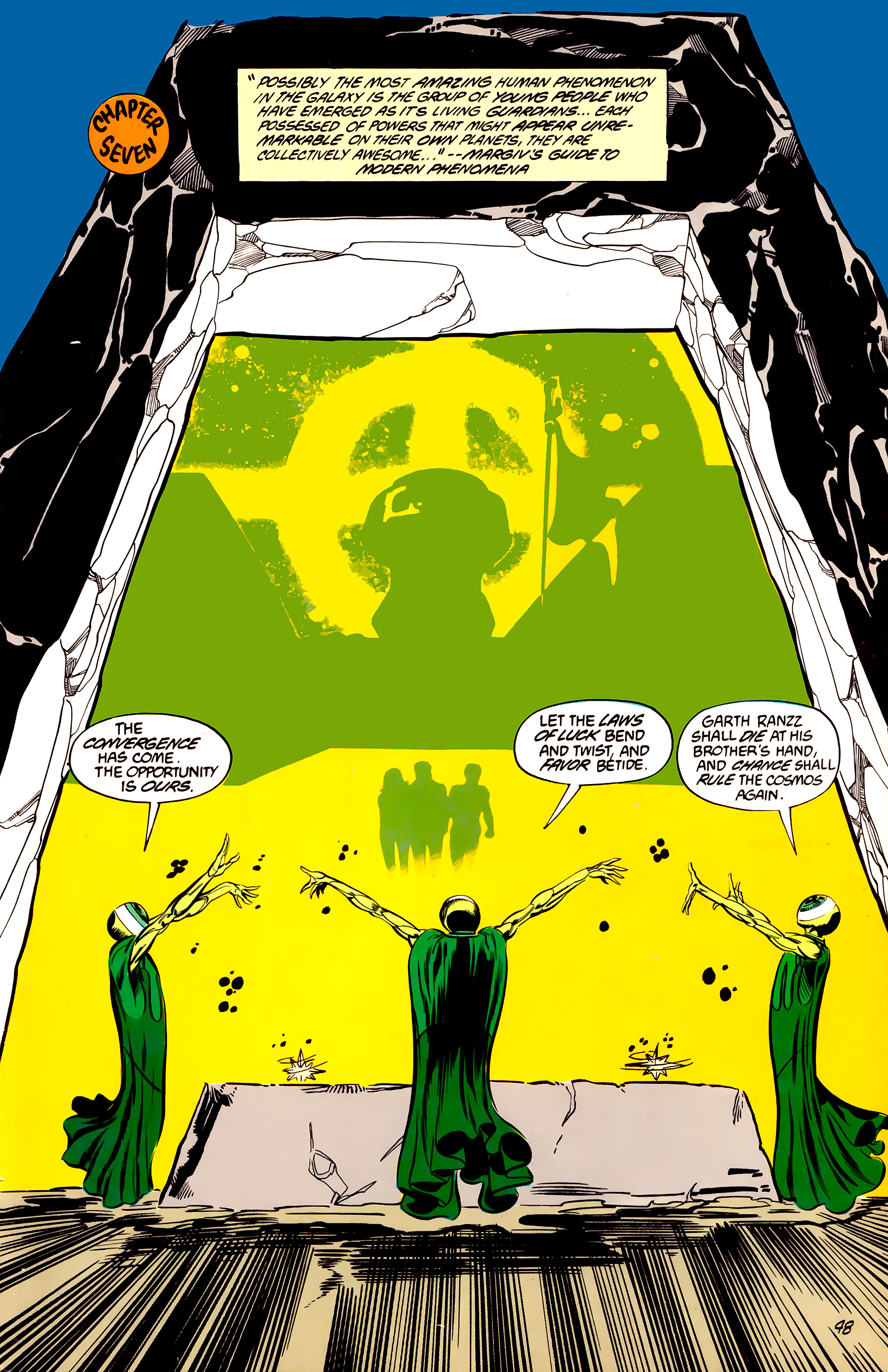 Read online Legion of Super-Heroes (1984) comic -  Issue #45 - 48