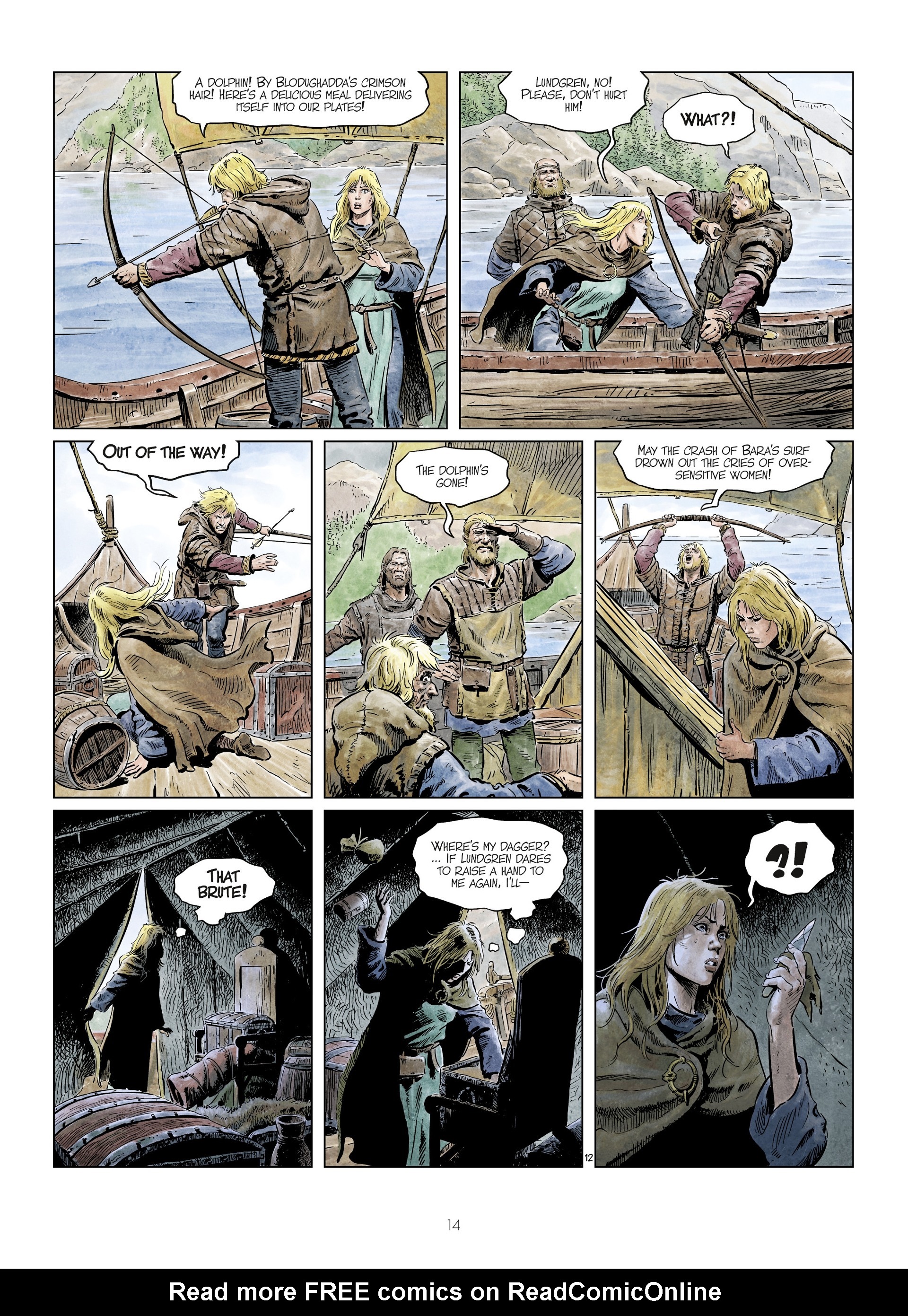 Read online The World of Thorgal: Wolfcub comic -  Issue #5 - 16