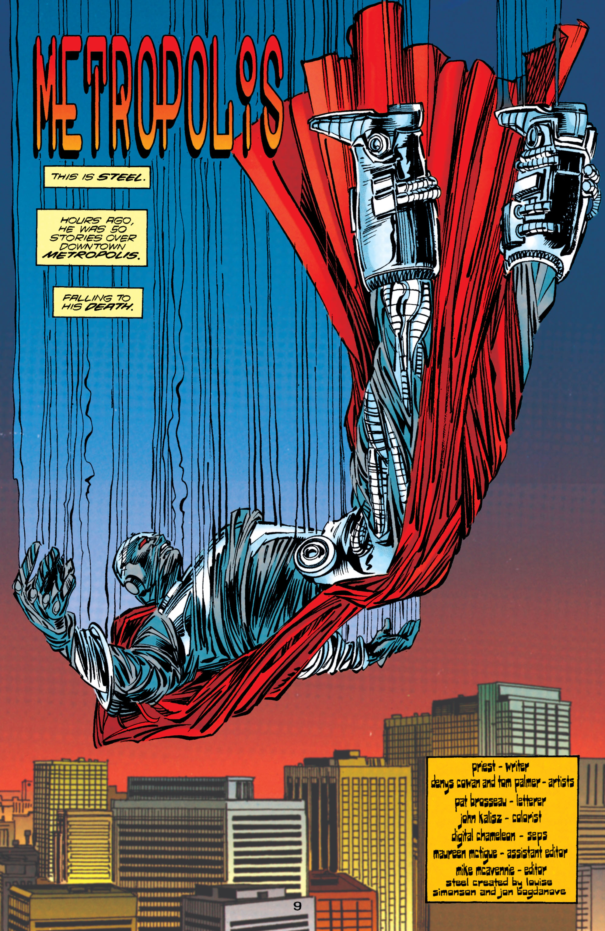Read online Steel (1994) comic -  Issue #44 - 10