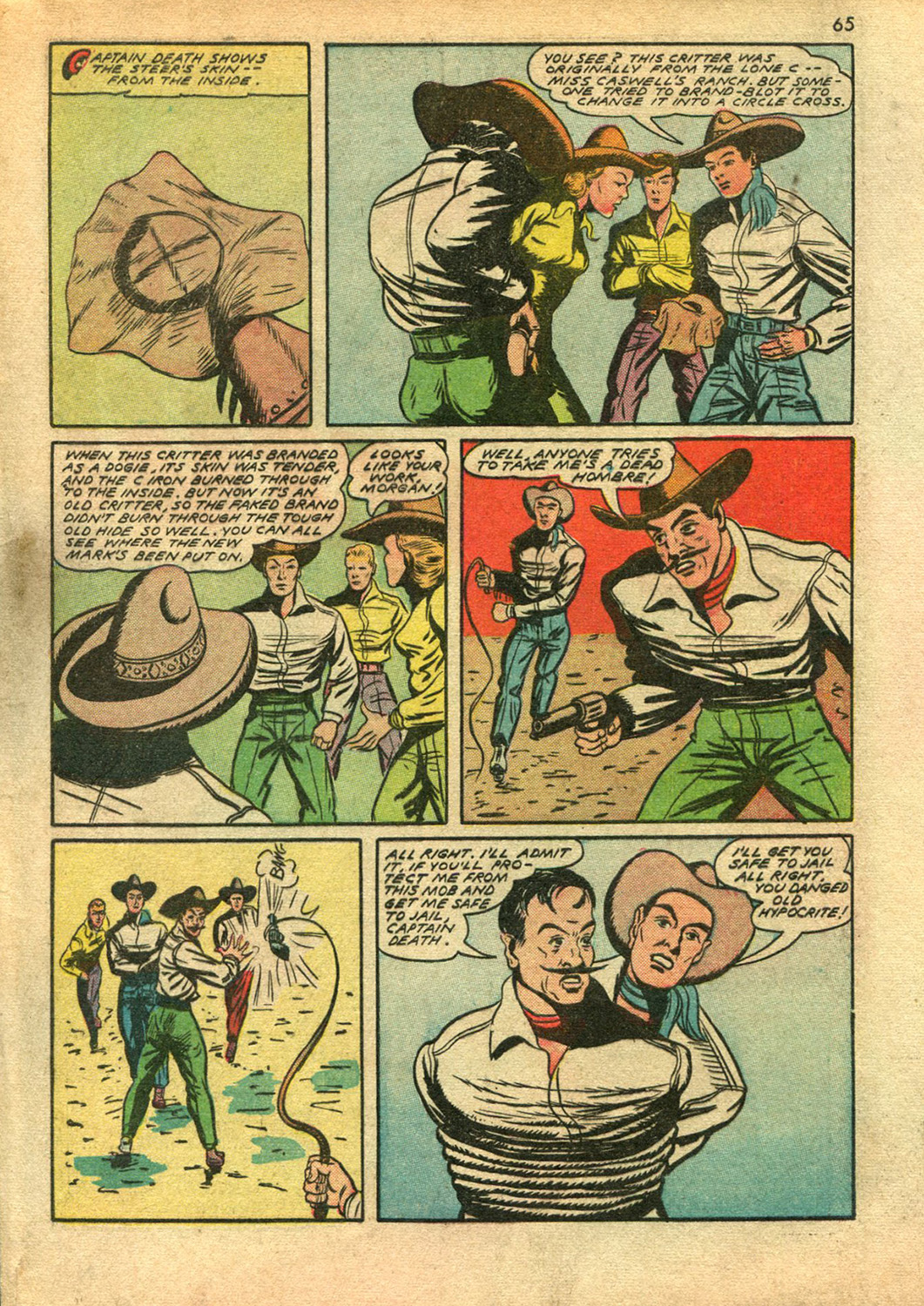 Read online Super-Magician Comics comic -  Issue #14 - 64