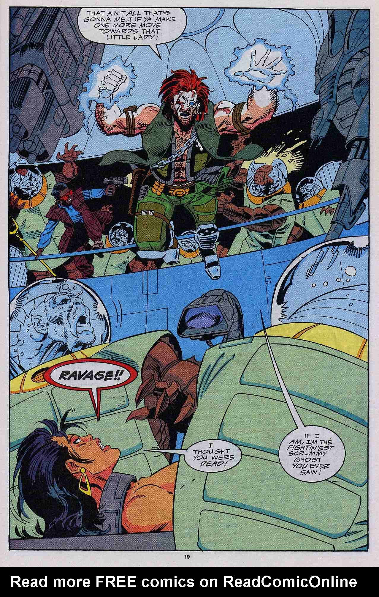 Read online Ravage 2099 comic -  Issue #7 - 17