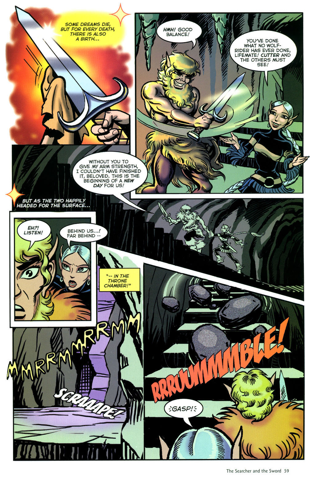 Read online Elfquest: The Searcher and the Sword comic -  Issue # TPB - 60