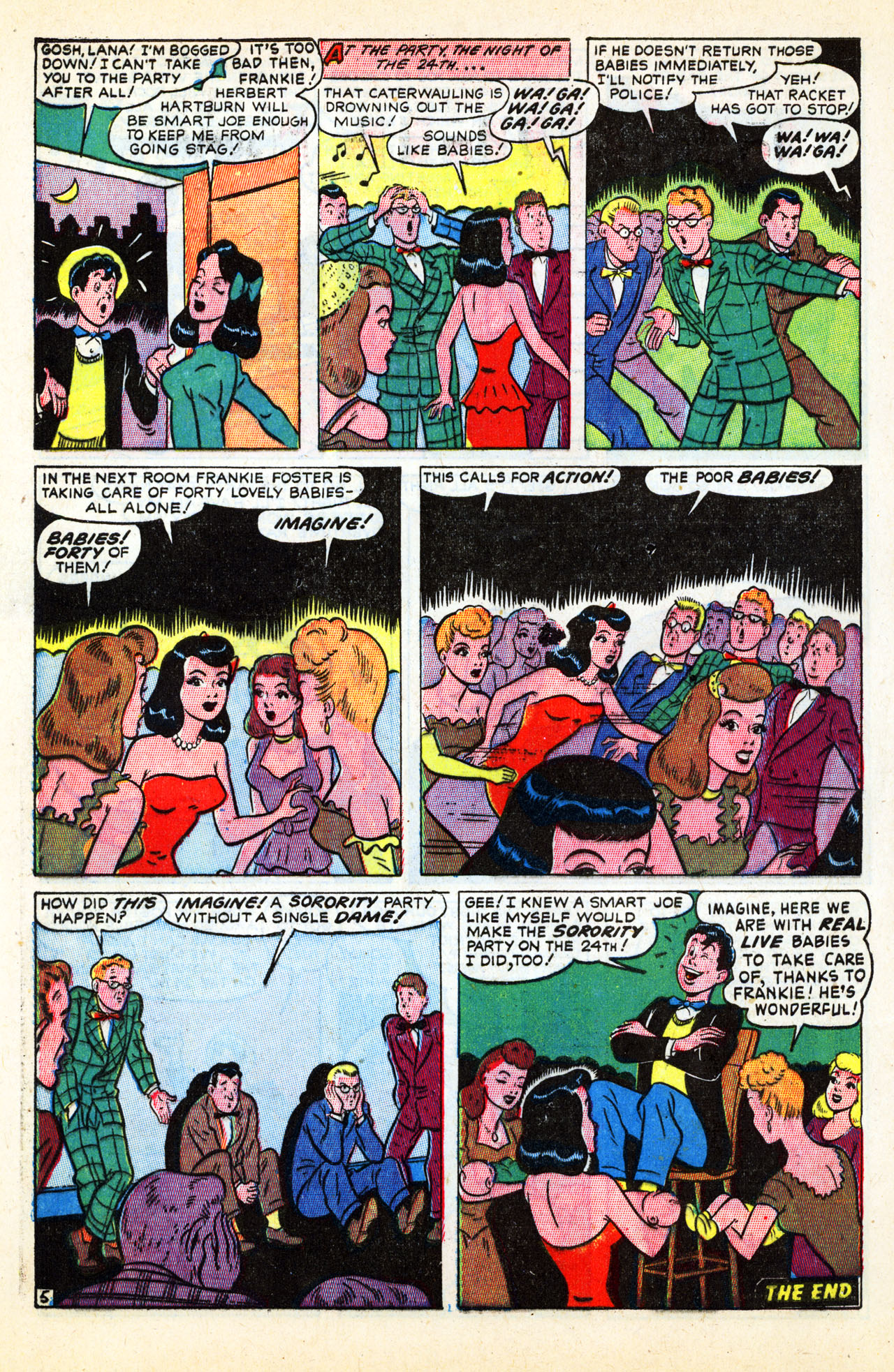 Read online Georgie Comics (1945) comic -  Issue #17 - 40