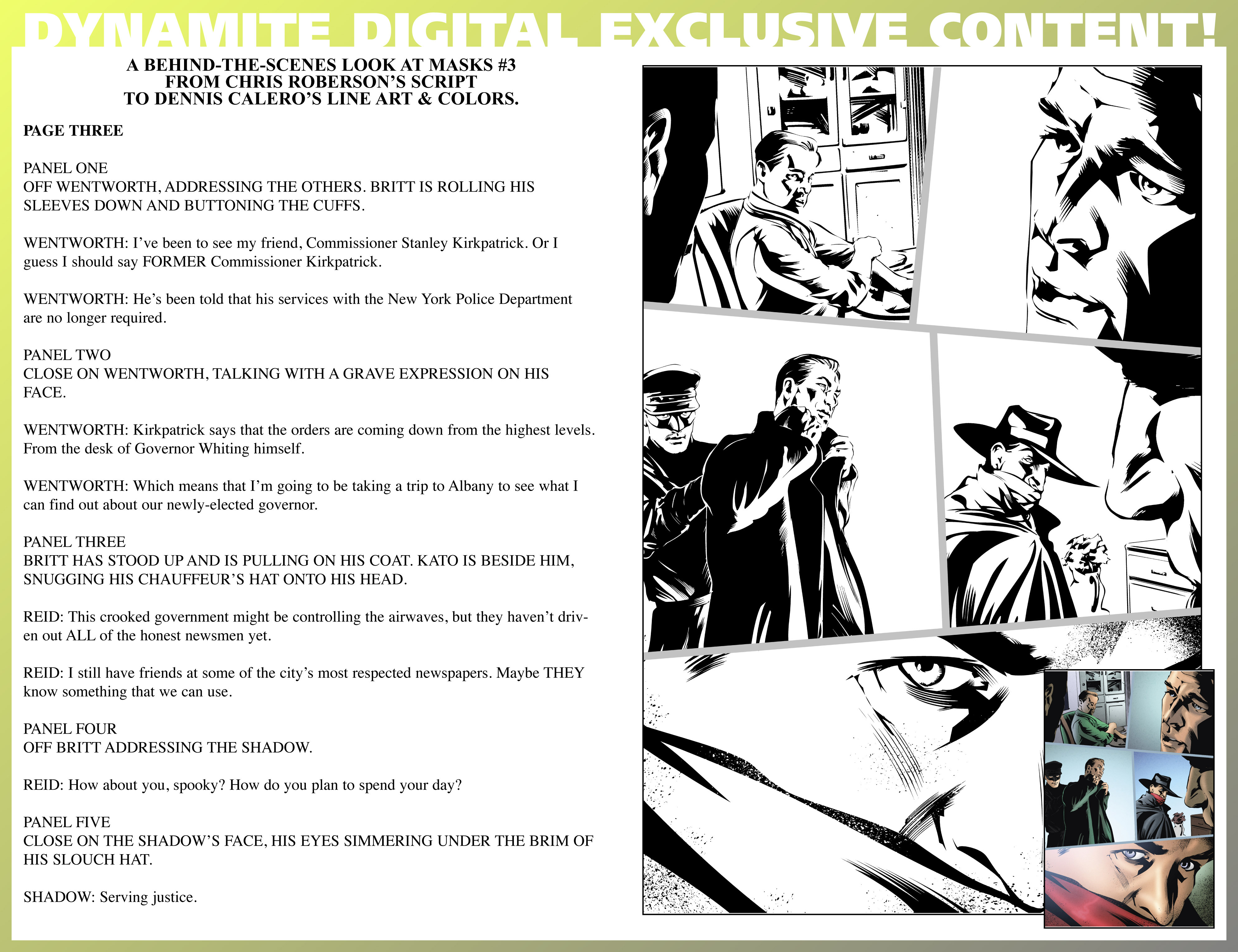 Read online Masks comic -  Issue #3 - 29