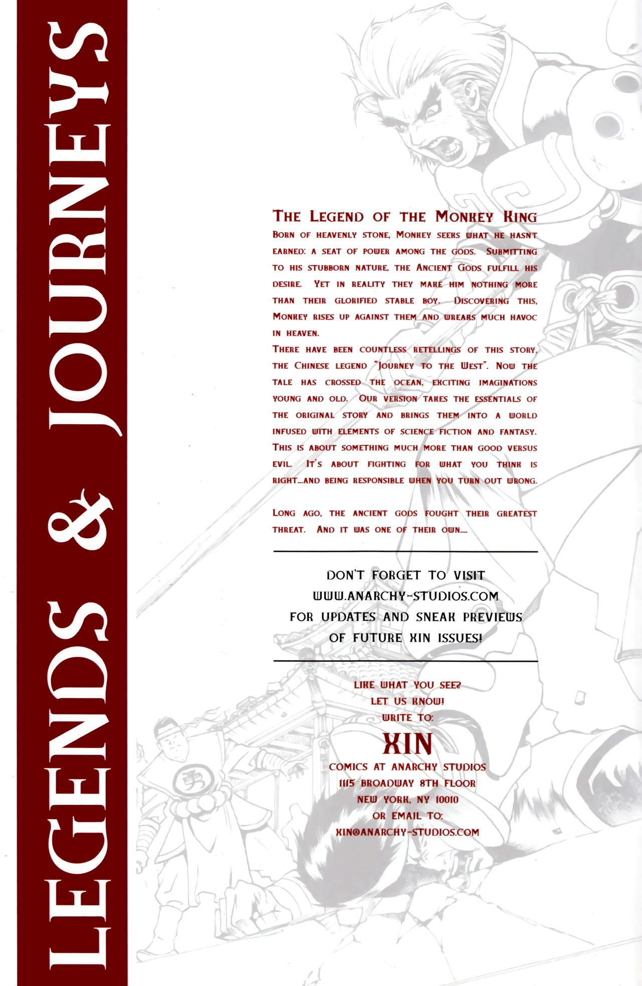 Read online Xin: Legend of the Monkey King comic -  Issue #1 - 4