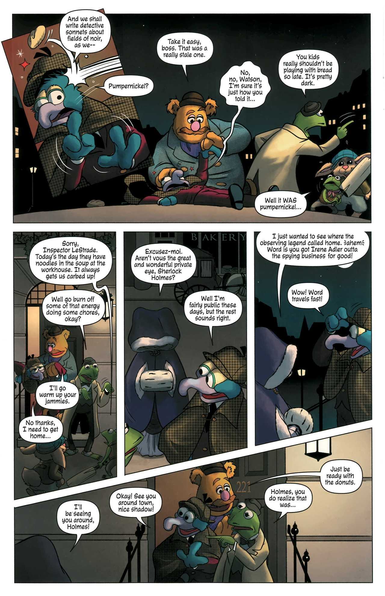 Read online Muppet Sherlock Holmes comic -  Issue #2 - 20