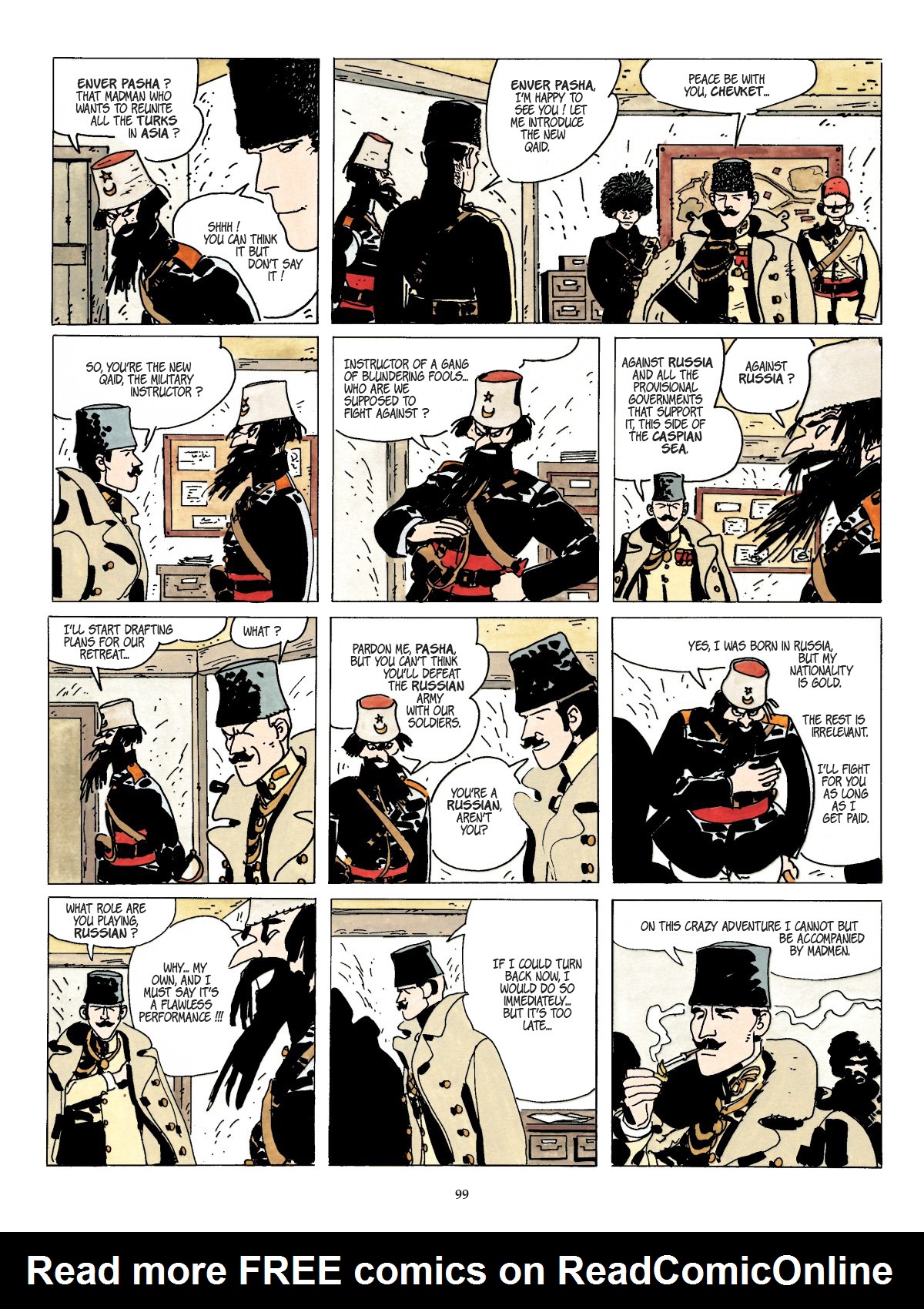 Read online Corto Maltese comic -  Issue # TPB 11 - 102