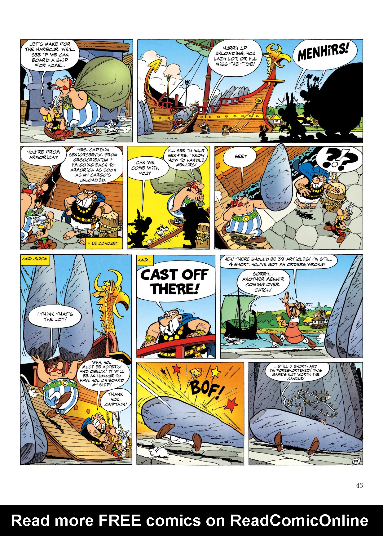 Read online Asterix comic -  Issue #5 - 44