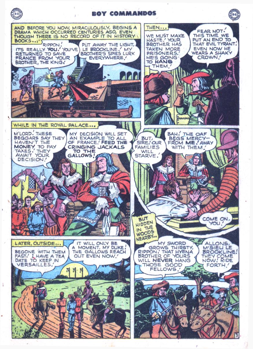 Read online Boy Commandos comic -  Issue #25 - 19