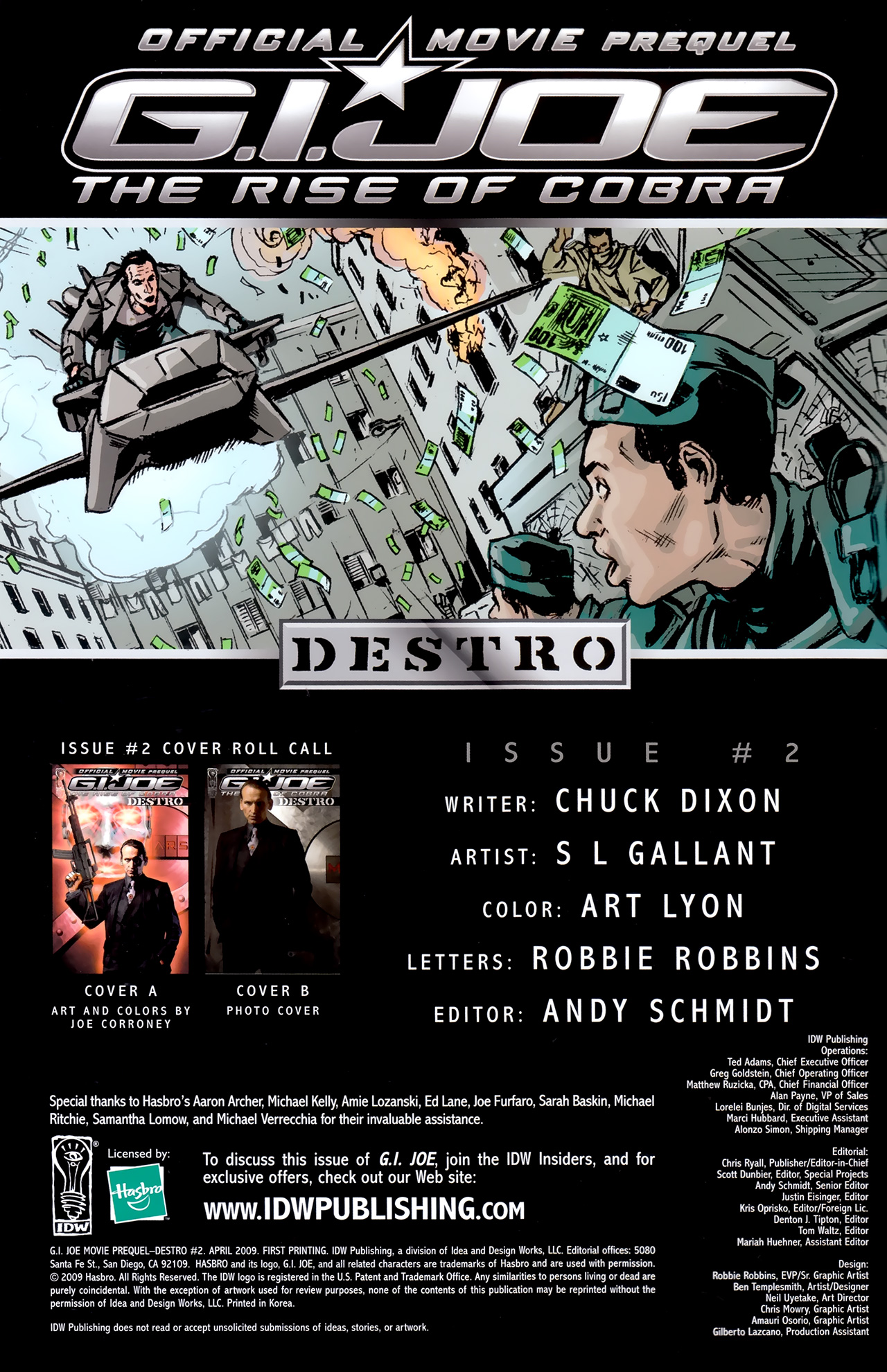 Read online G.I. Joe Movie Prequel comic -  Issue #2 - 3