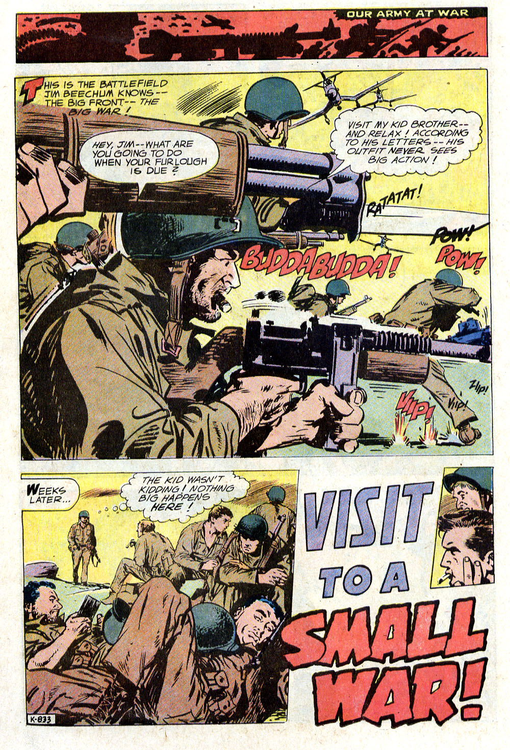 Read online Our Army at War (1952) comic -  Issue #243 - 18