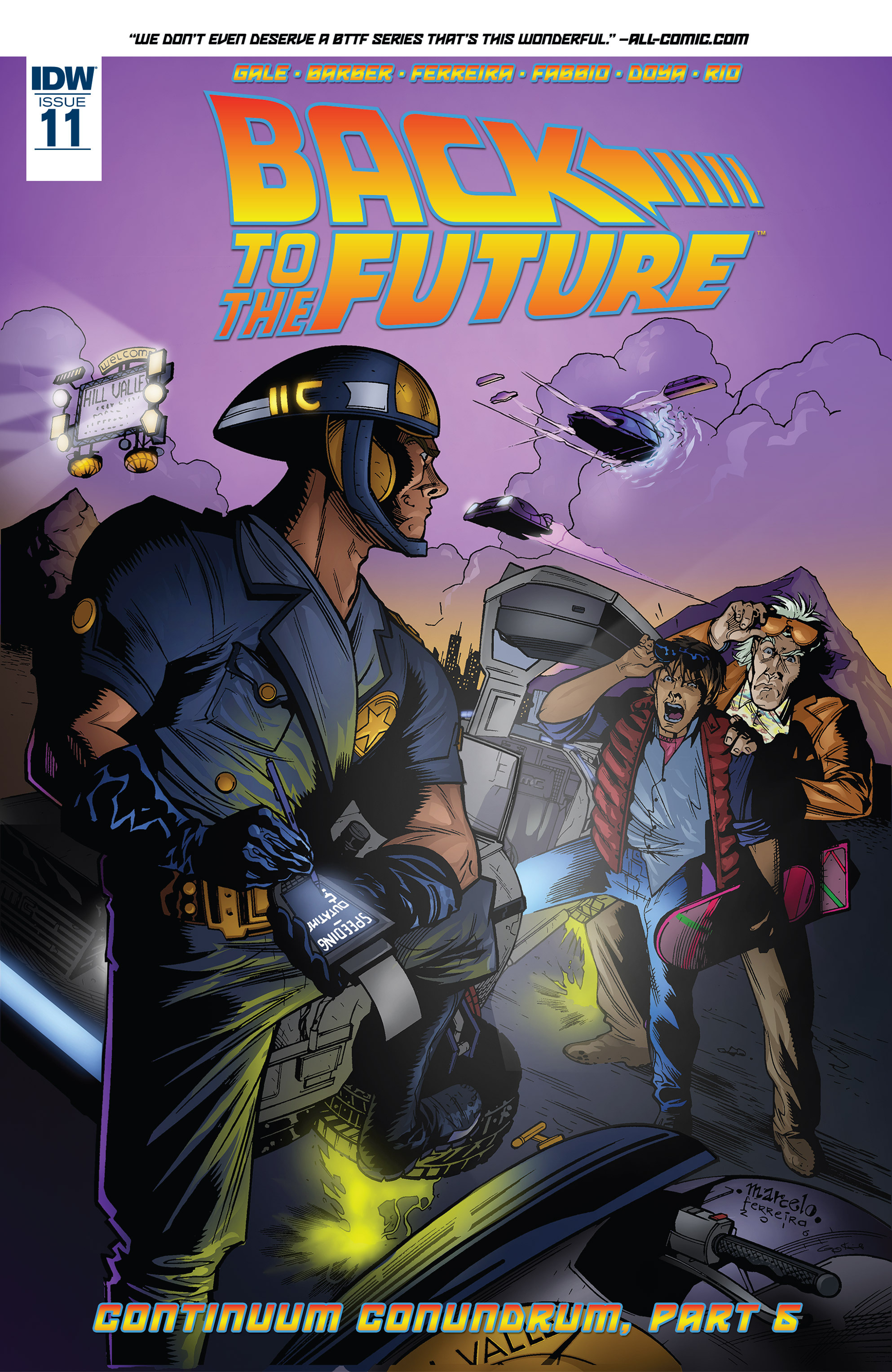 Read online Back to the Future (2015) comic -  Issue #11 - 1