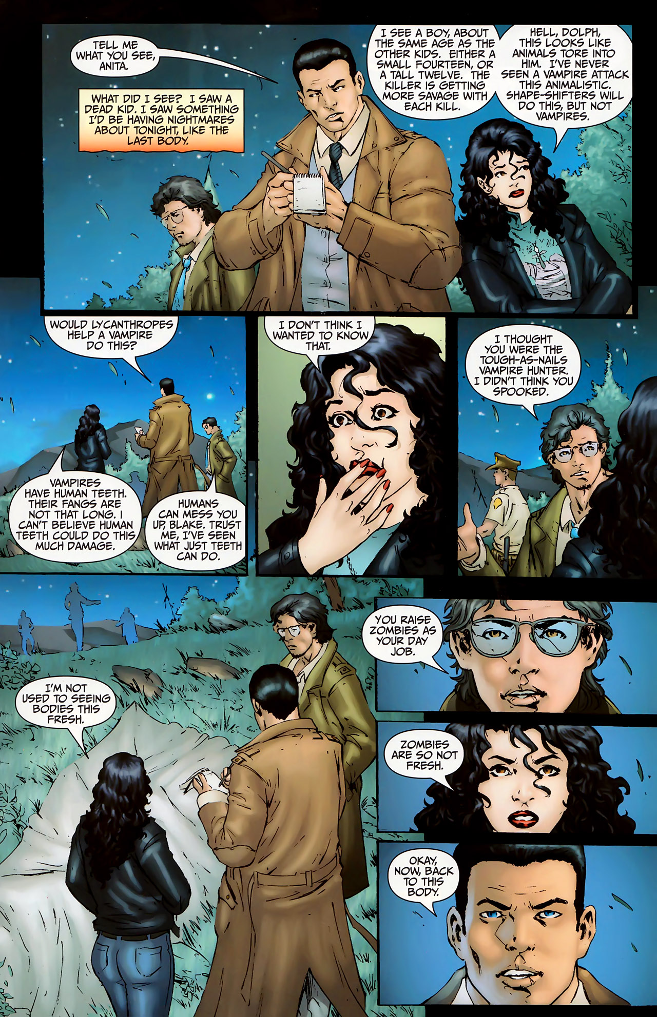 Read online Anita Blake, Vampire Hunter: The First Death comic -  Issue #1 - 7