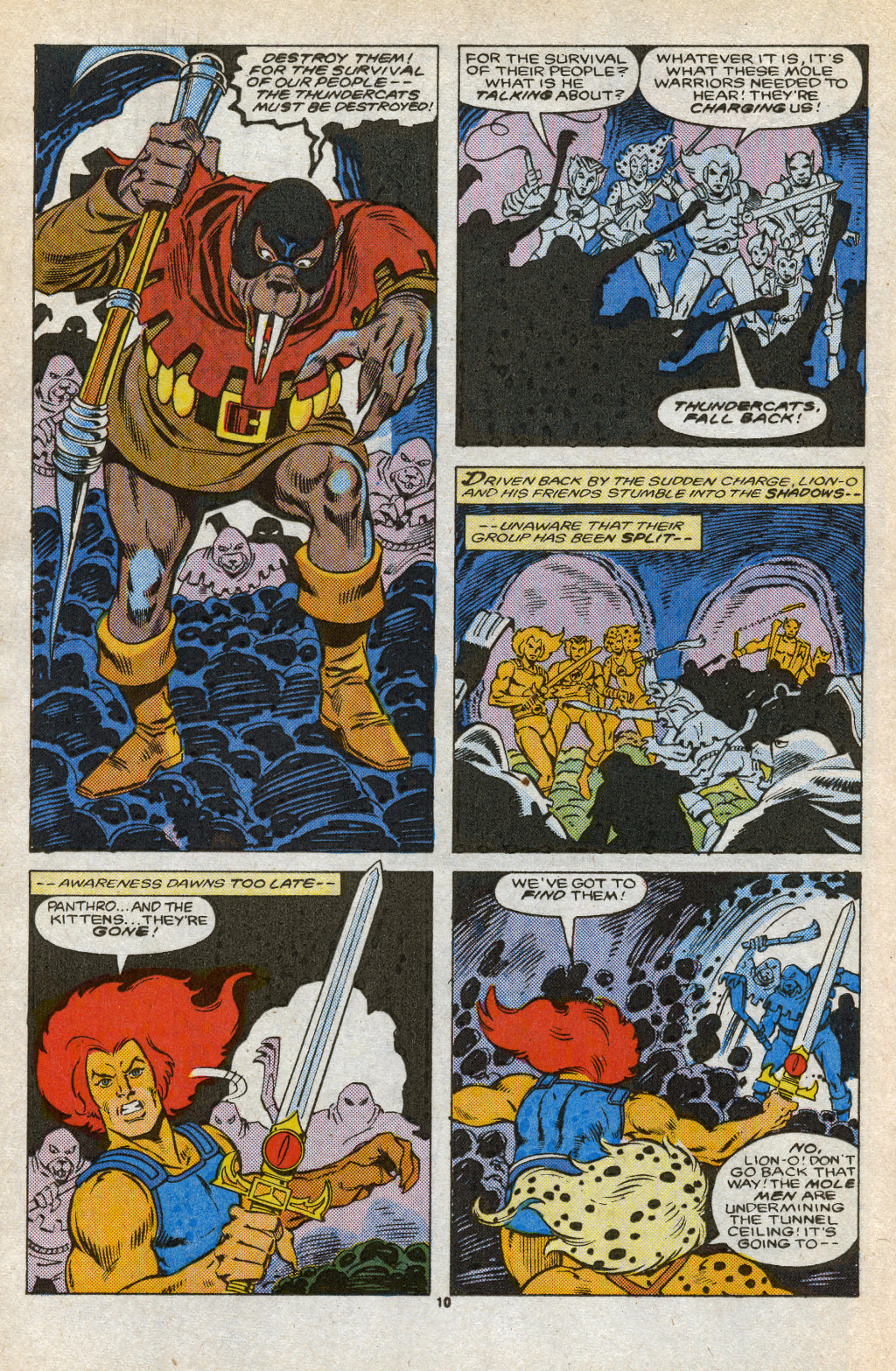 Read online ThunderCats (1985) comic -  Issue #11 - 16