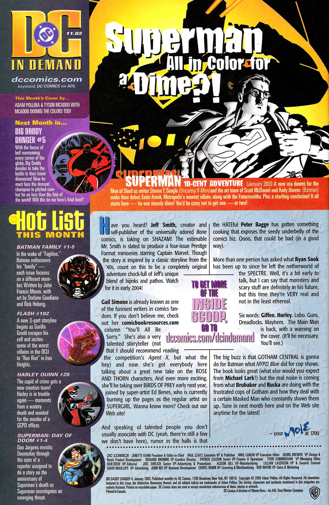 Read online Big Daddy Danger comic -  Issue #4 - 36