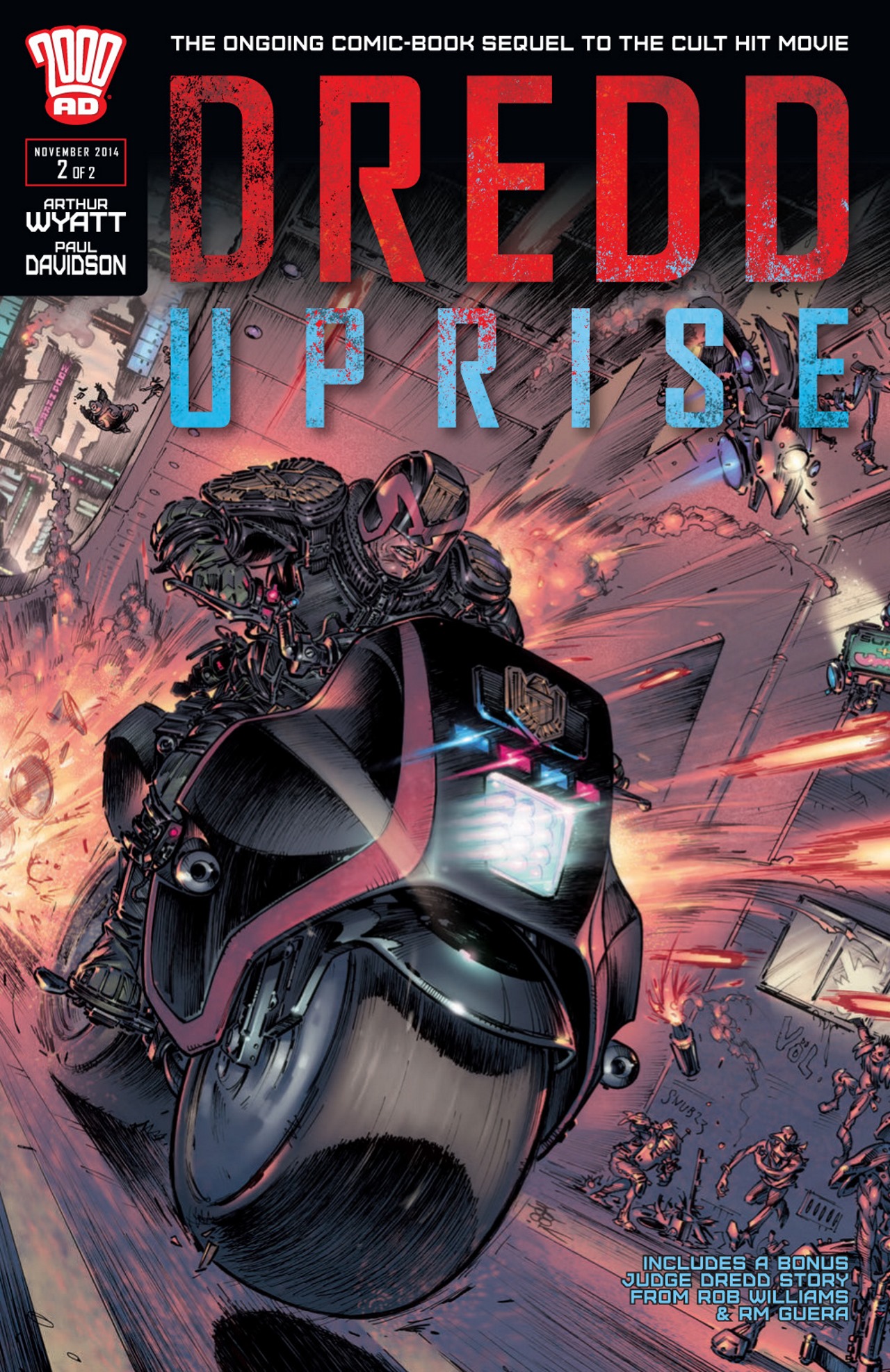 Read online Dredd: Uprise comic -  Issue #2 - 1