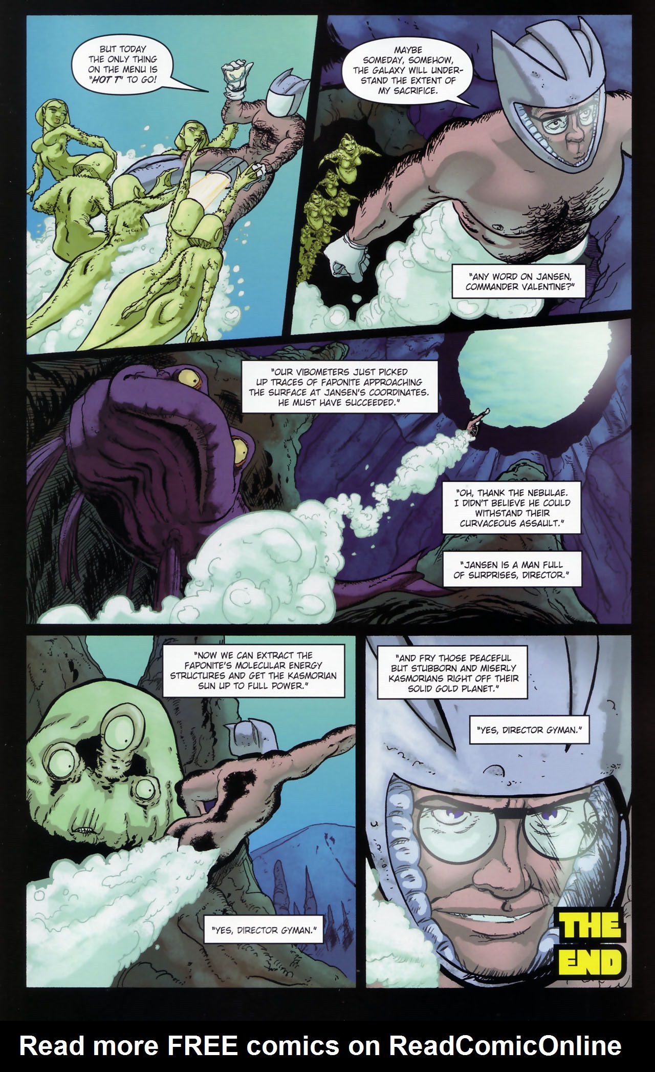 Read online Stephen Colbert's Tek Jansen comic -  Issue #3 - 25