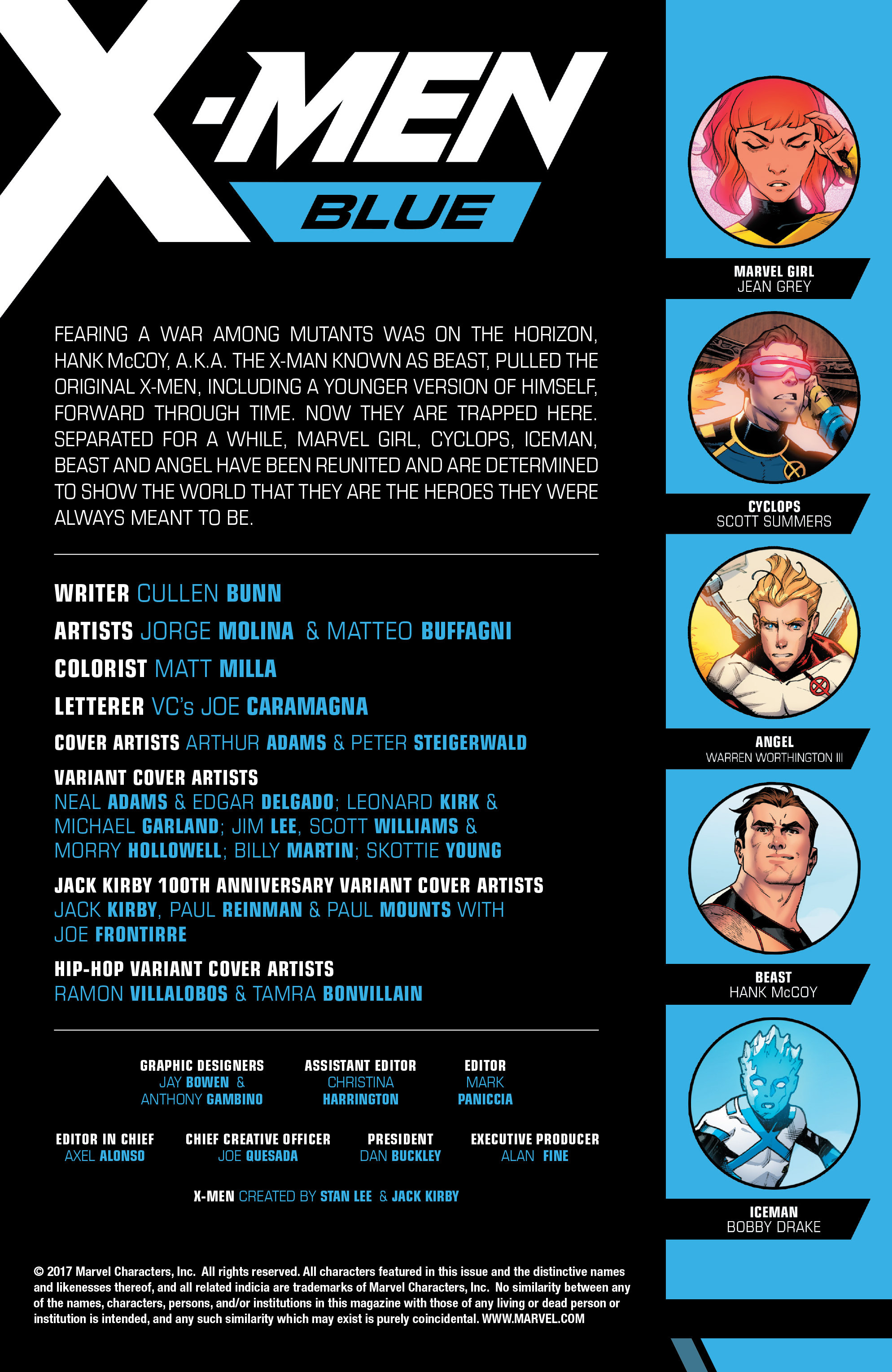Read online X-Men: Blue comic -  Issue #1 - 2