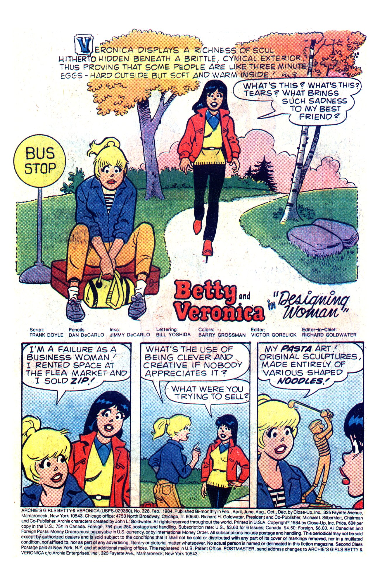 Read online Archie's Girls Betty and Veronica comic -  Issue #328 - 3