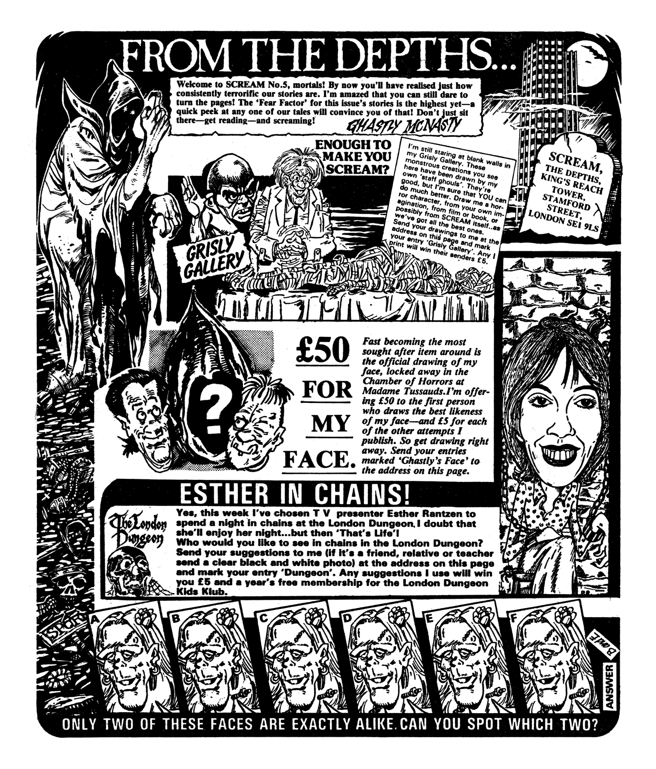 Read online Scream! (1984) comic -  Issue #5 - 2
