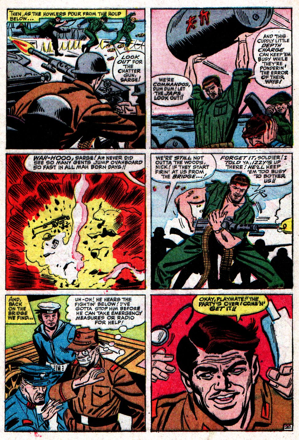 Read online Sgt. Fury comic -  Issue #10 - 29