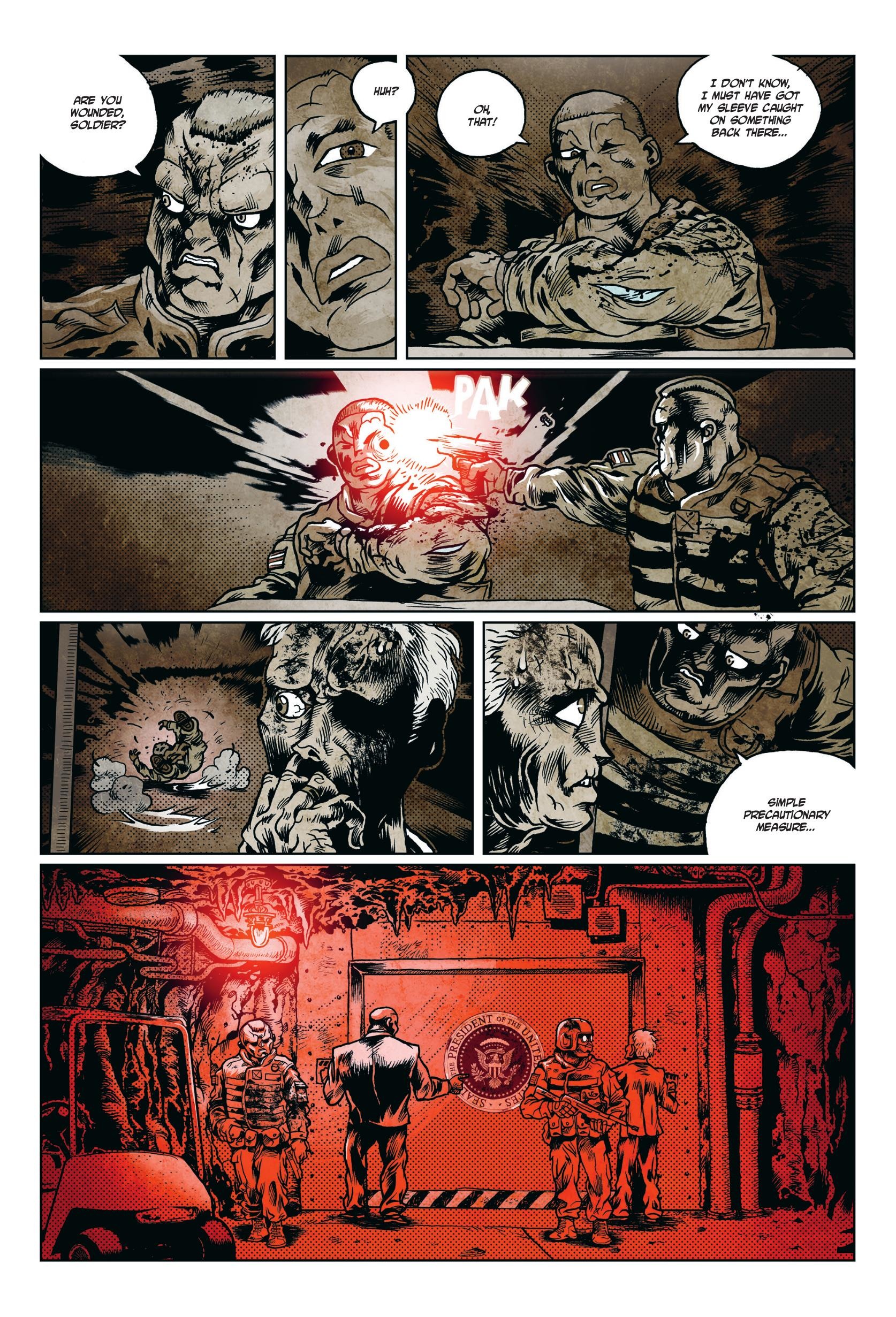 Read online Doggybags: Death of A Nation comic -  Issue # TPB - 123