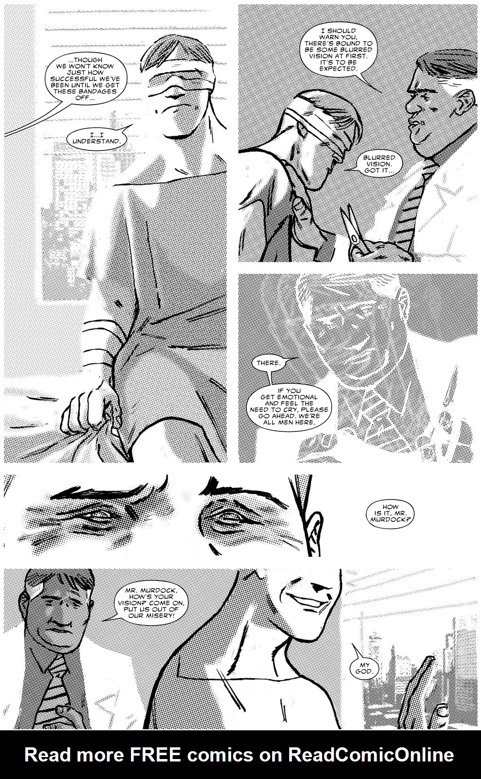 Read online Daredevil Black & White comic -  Issue # Full - 6